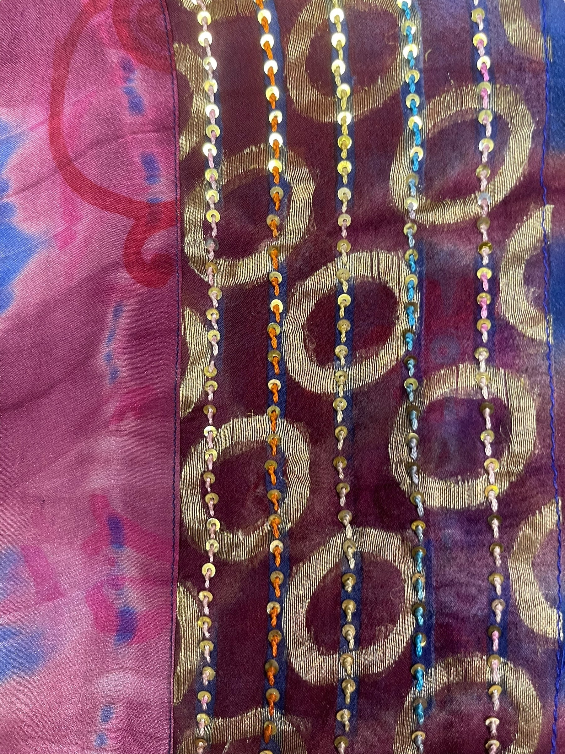 PREVIEW PRC8352 Avatar Reversible Pure Silk Jiva Jacket with Slits by DECEMBER2025 – Handmade ethical Jiva Jacket from sariKNOTsari using upcycled silk. Designed in Canada for travel and slow fashion, loved from Toronto to LA to Sydney.