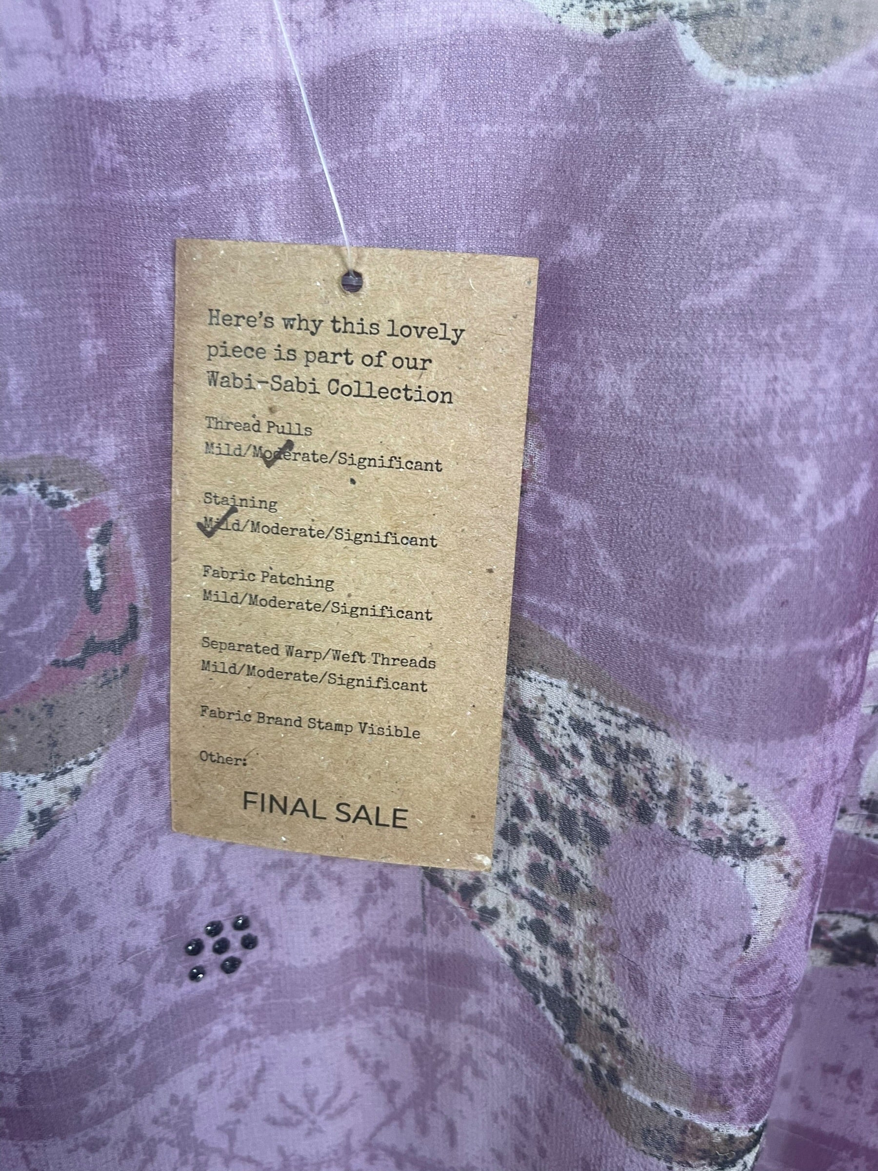 Releases Sunday at 8pm EST PRG8770 Sheer Wabi Sabi Pure Silk Short Kaftan Tunic With Slits
