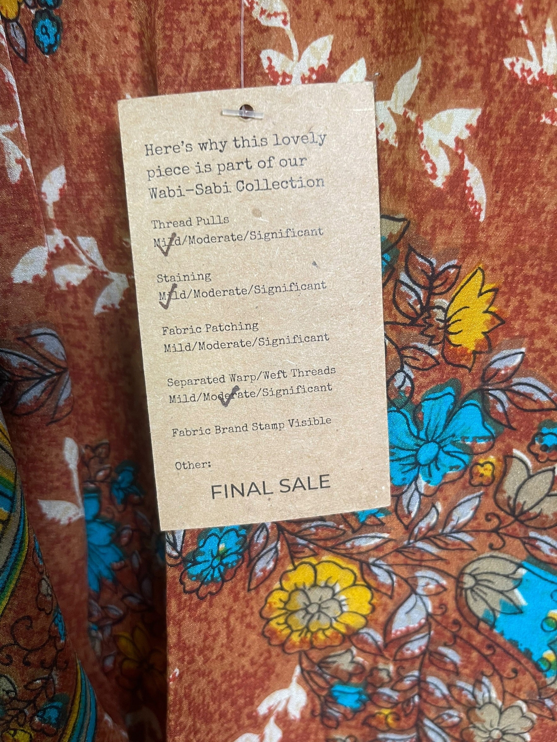 PRC8739 Wabi Sabi Pure Silk Short Kaftan Tunic With Slits