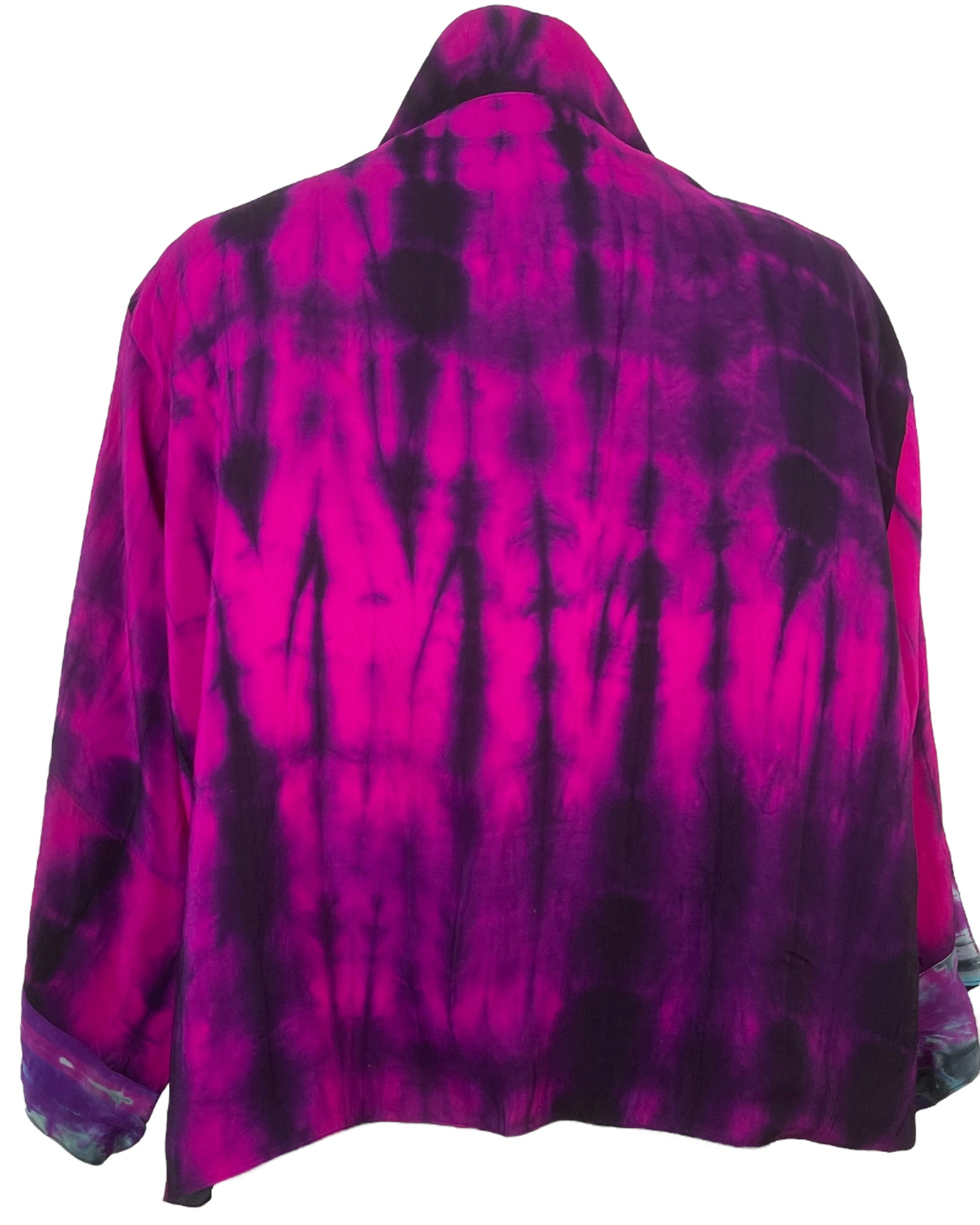 Releases Sunday at 8pm EST PRC7920 Avatar Reversible Pure Silk Jiva Jacket with Slits