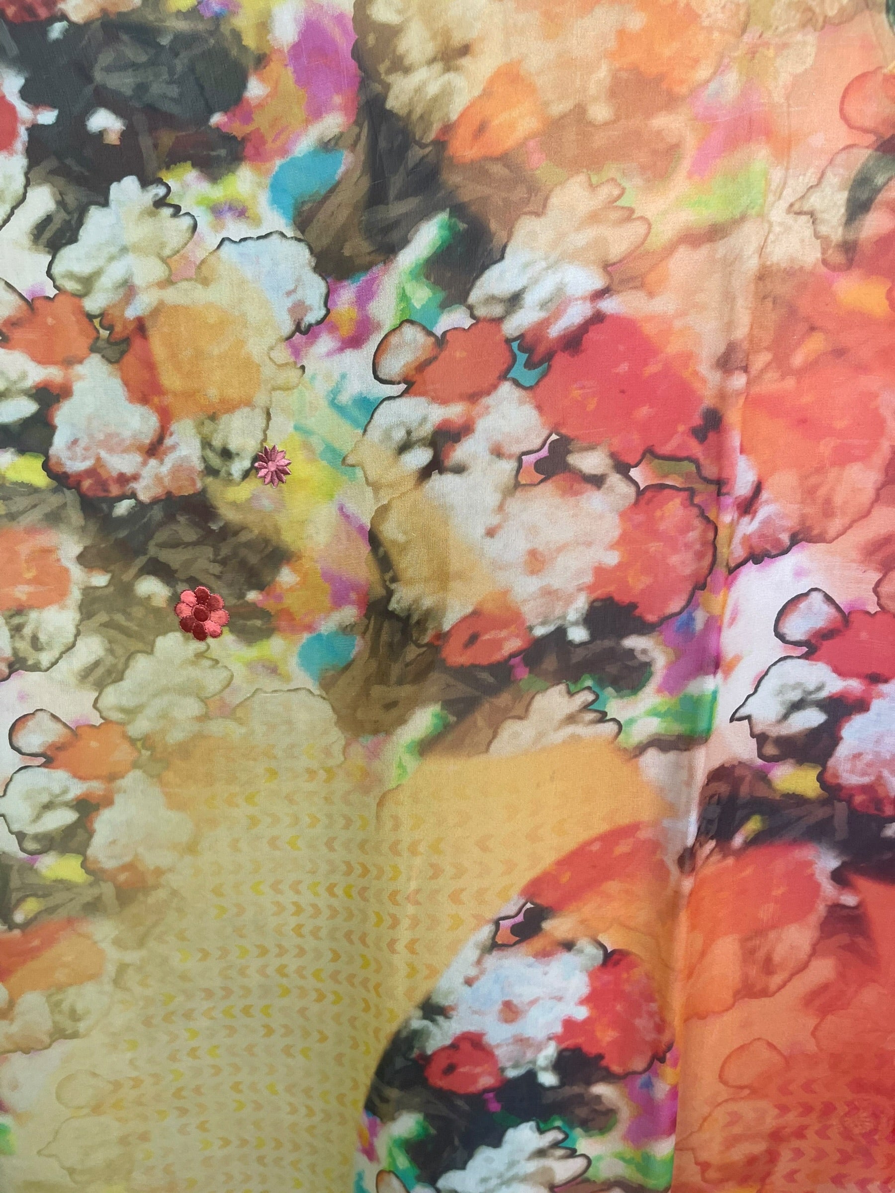 Releases Sunday at 8pm EST  PRG8762 Sheer Wabi Sabi Pure Silk Short Kaftan Tunic With Slits