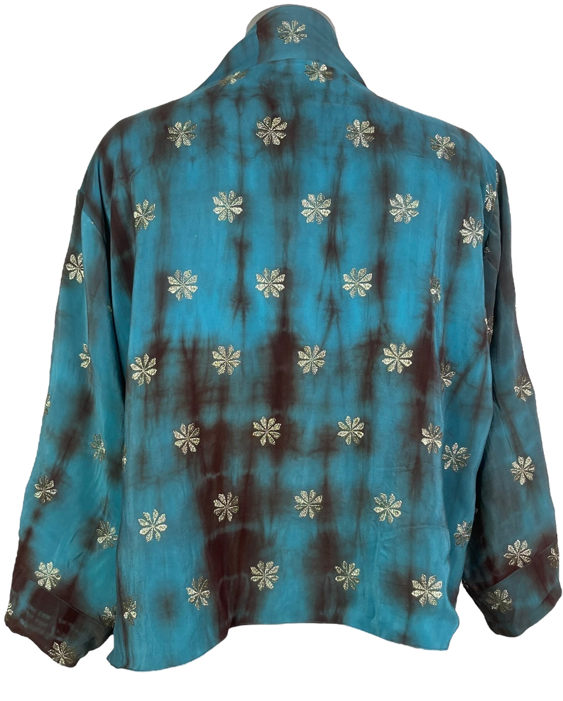 PRC7922 Avatar Reversible Pure Silk Jiva Jacket with Slits