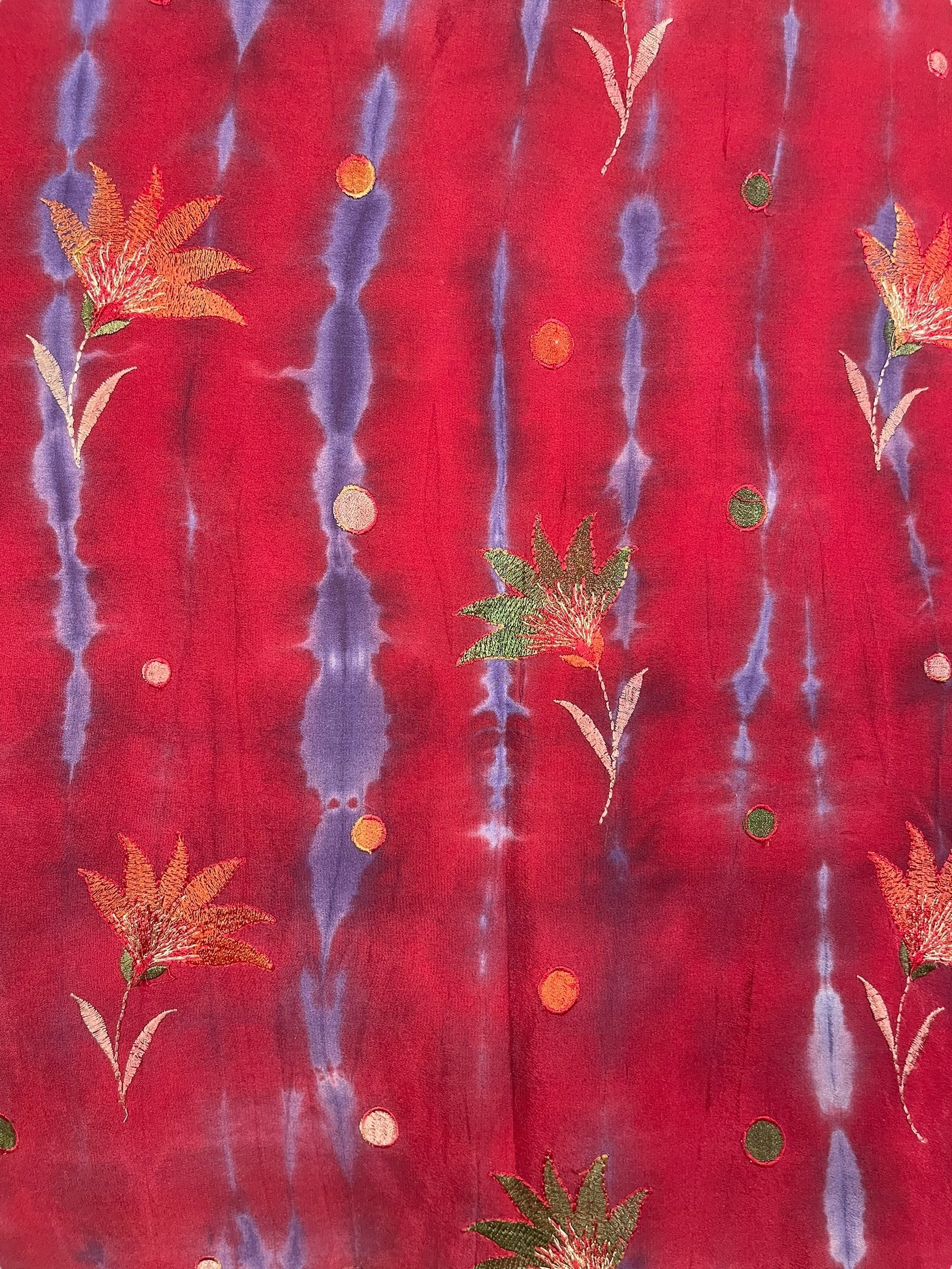 PREVIEW PRC7917 Avatar Reversible Pure Silk Jiva Jacket with Slits by DECEMBER2025 – Handmade ethical Jiva Jacket from sariKNOTsari using upcycled silk. Designed in Canada for travel and slow fashion, loved from Toronto to LA to Sydney.