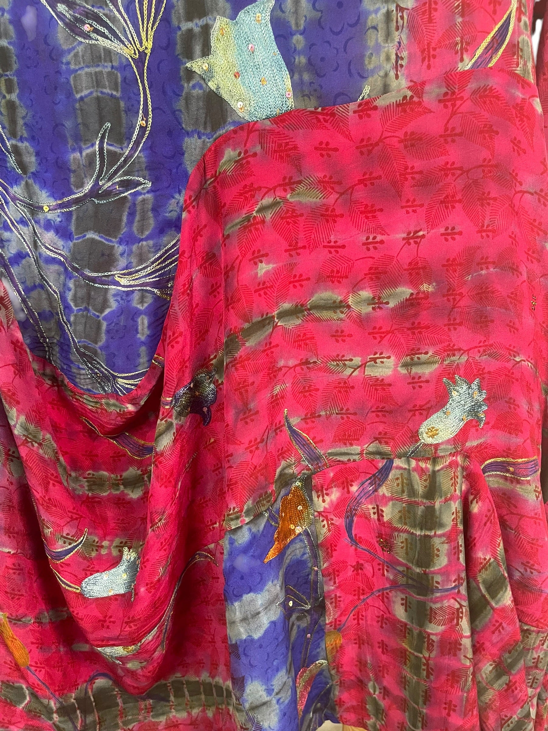 Releases Sunday at 8pm EST PRC9147 Avatar Pure Silk Sculptural Long Tunic Dress