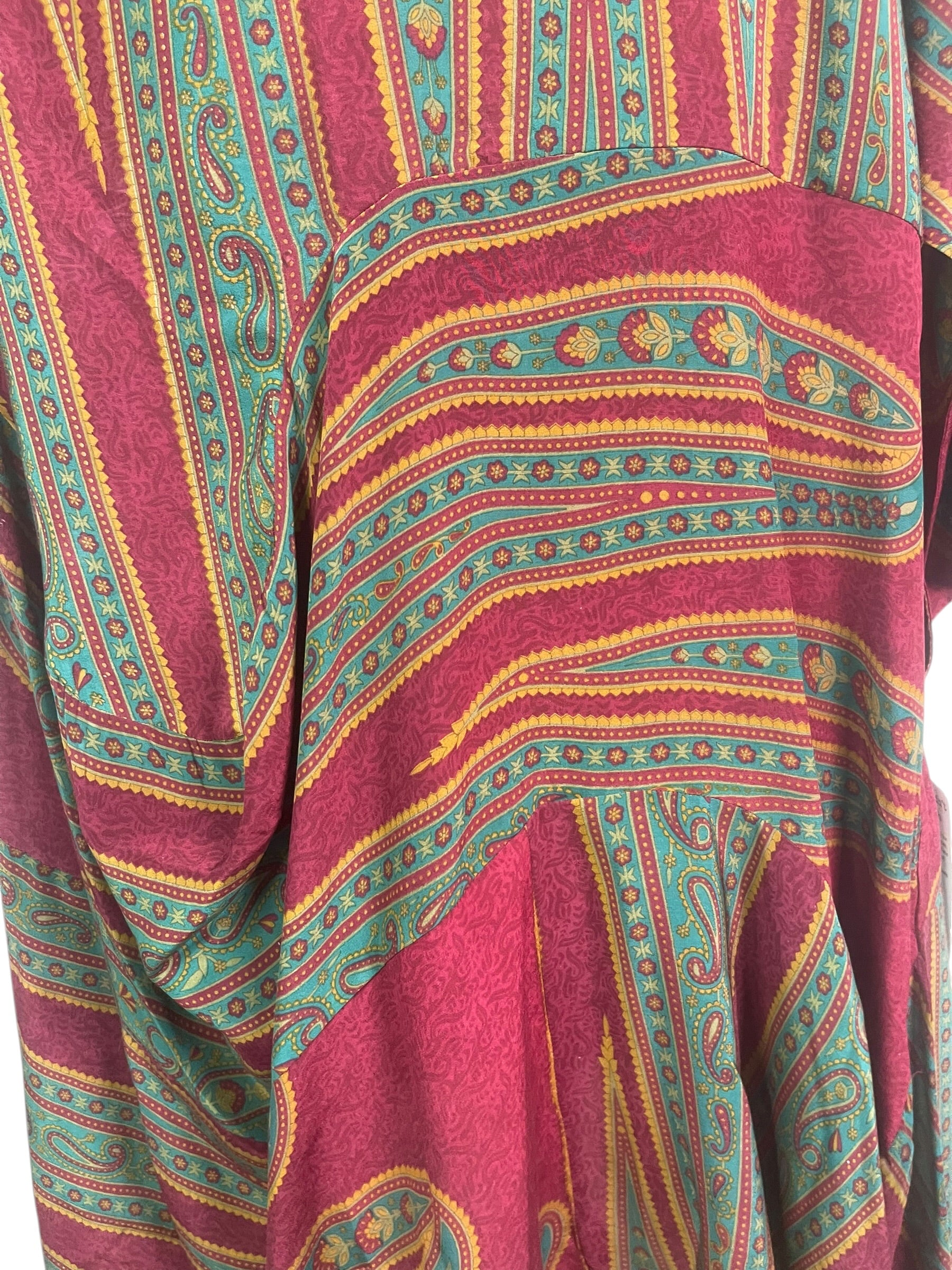 Releases Sunday at 8pm EST PRC9154 Avatar Pure Silk Sculptural Long Tunic Dress