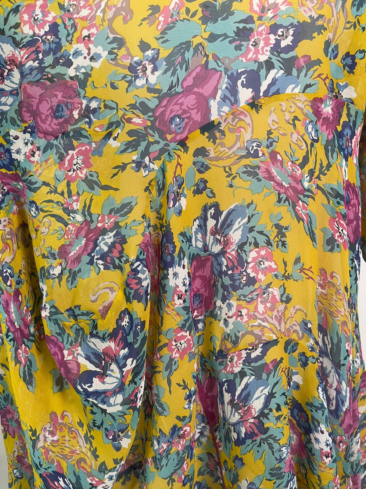 Releases Sunday at 8pm EST  PRG9165  Sheer Avatar Pure Silk Sculptural Long Tunic Dress