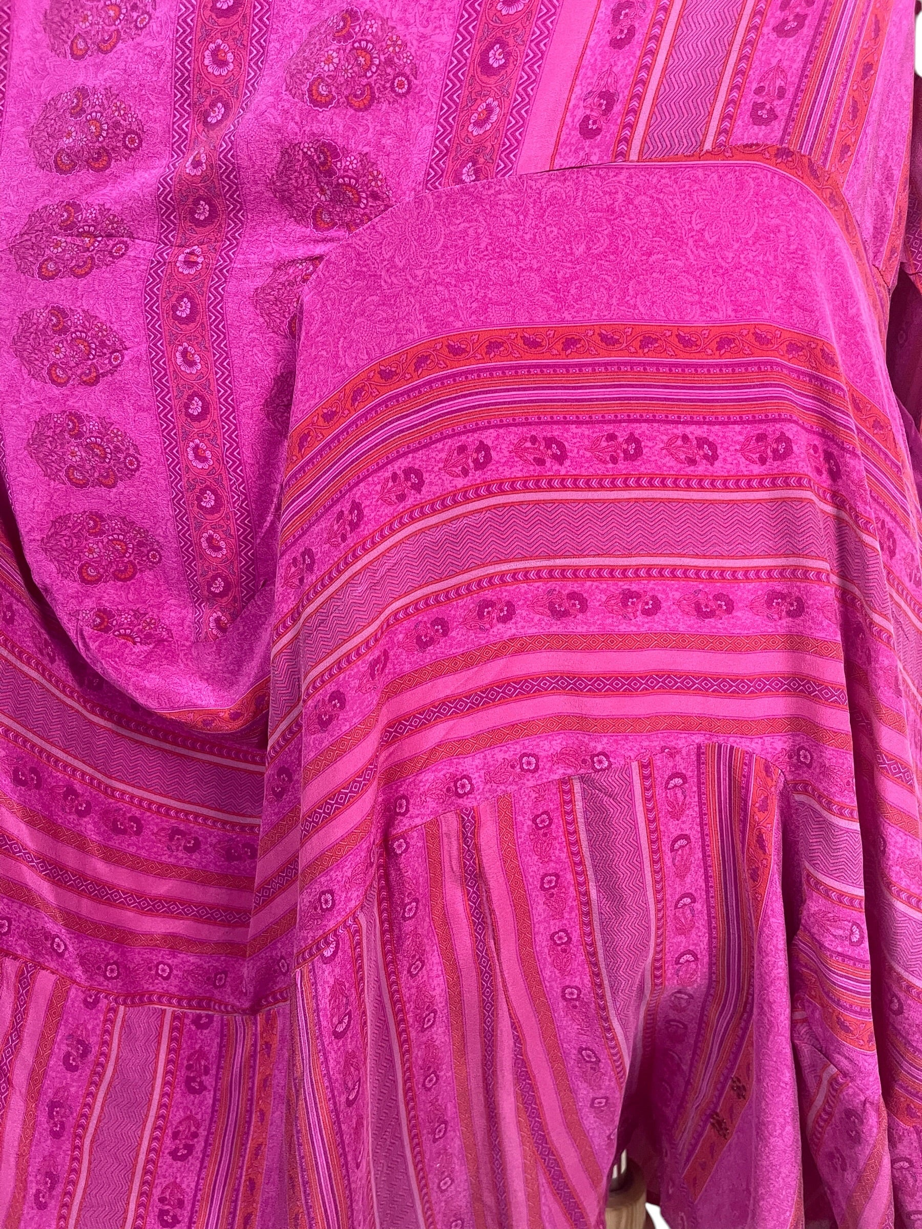 Releases Sunday at 8pm EST  PRC9153 Avatar Pure Silk Sculptural Long Tunic Dress