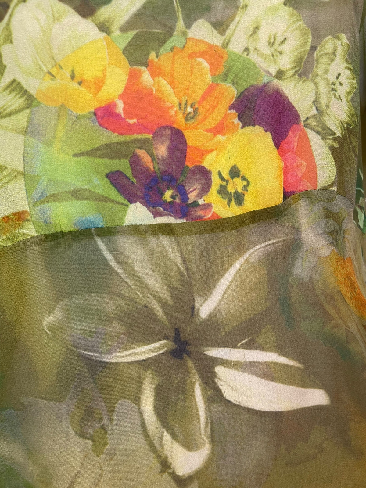Releases Sunday at 8pm EST  PRG9159 Sheer Wabi Sabi Sculptural Pure Silk Long Tunic Dress