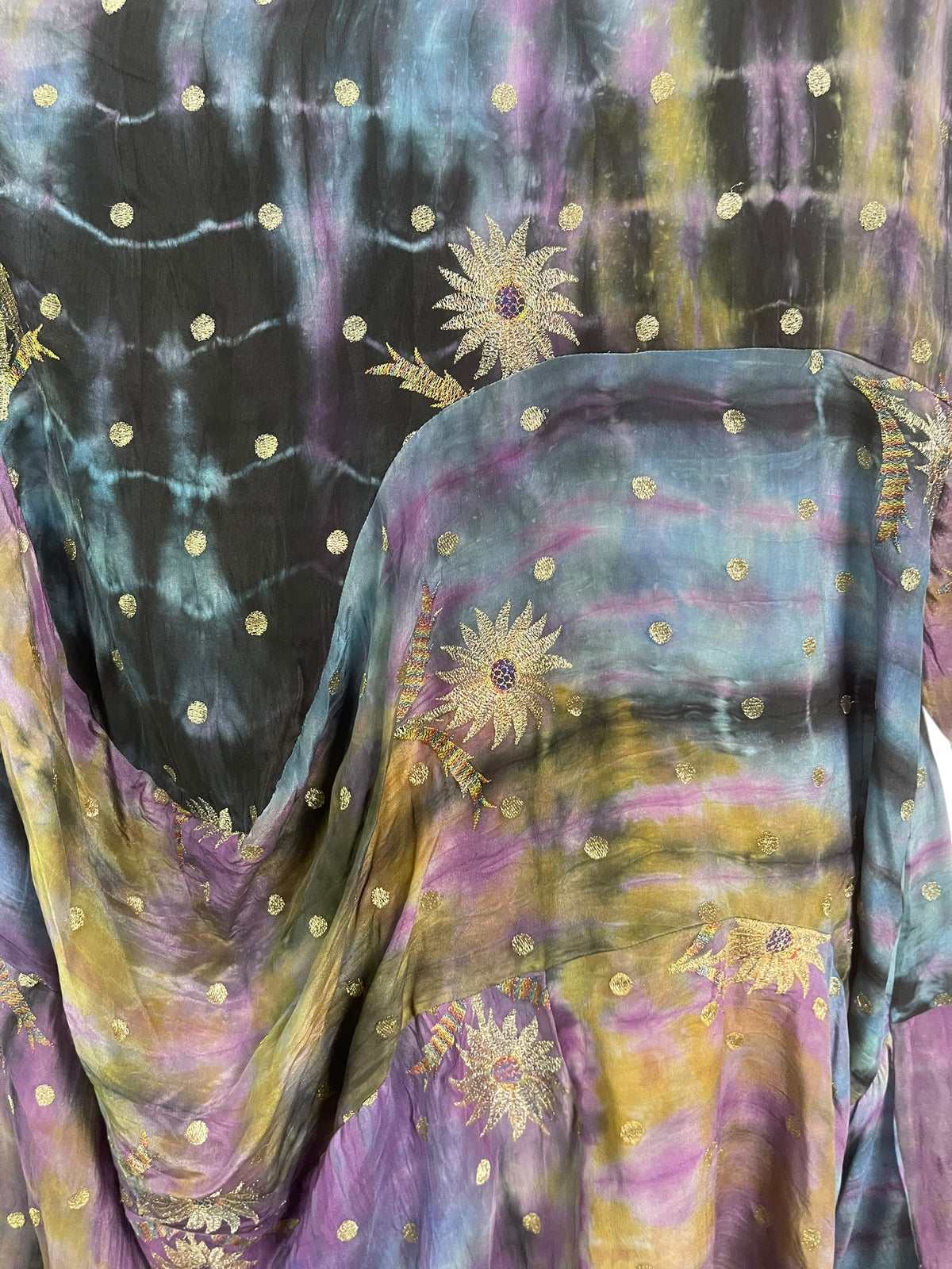Releases Sunday at 8pm EST  PRC9149 Wabi Sabi Sculptural Pure Silk Long Tunic Dress