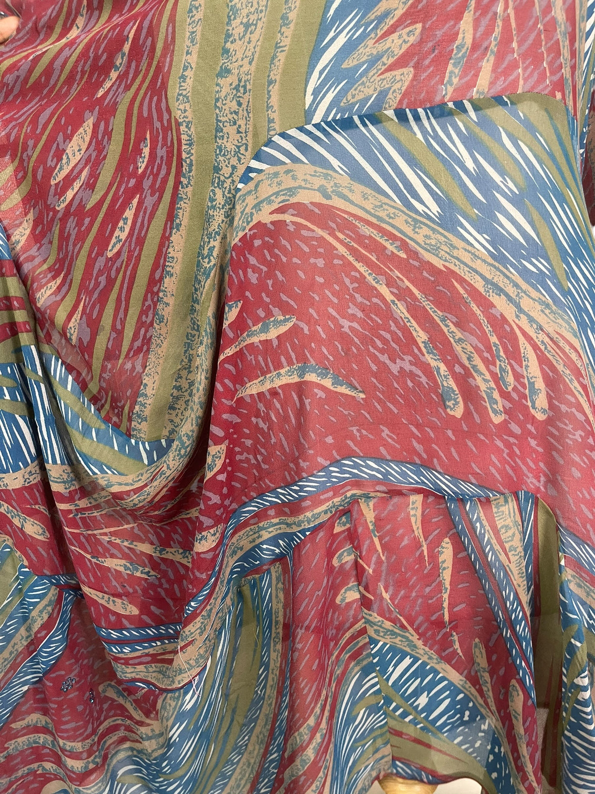 Releases Sunday at 8pm EST  PRG9157 Sheer Wabi Sabi Sculptural Pure Silk Long Tunic Dress