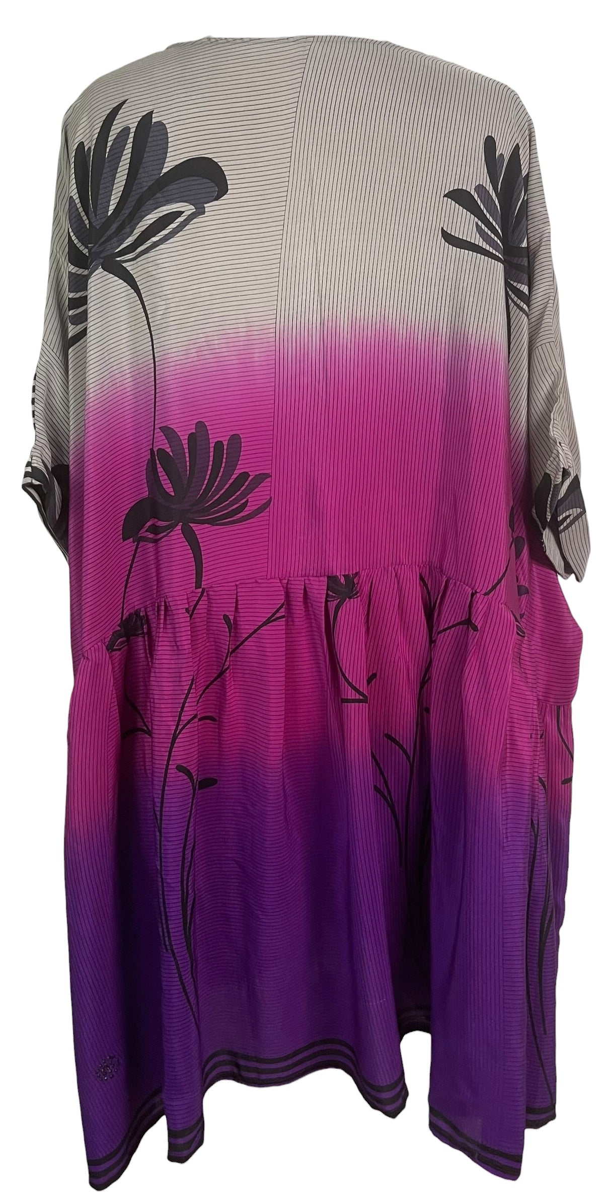Releases Sunday at 8pm EST PRC9070 Wabi Sabi Pure Silk Boxy Babydoll Dress
