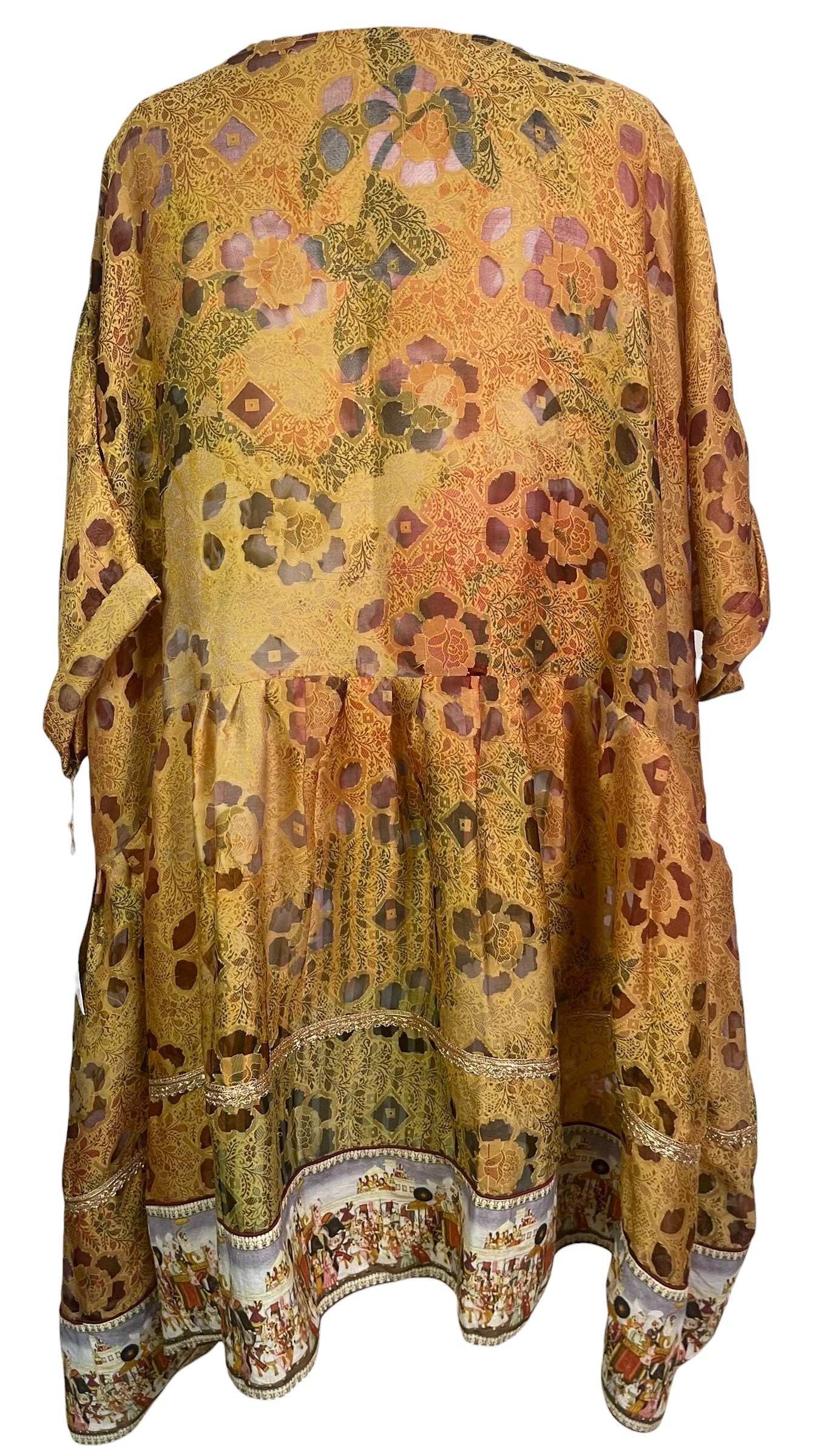 Releases Sunday at 8pm EST PRG9200 Sheer Wabi Sabi Pure Silk Boxy Babydoll Dress
