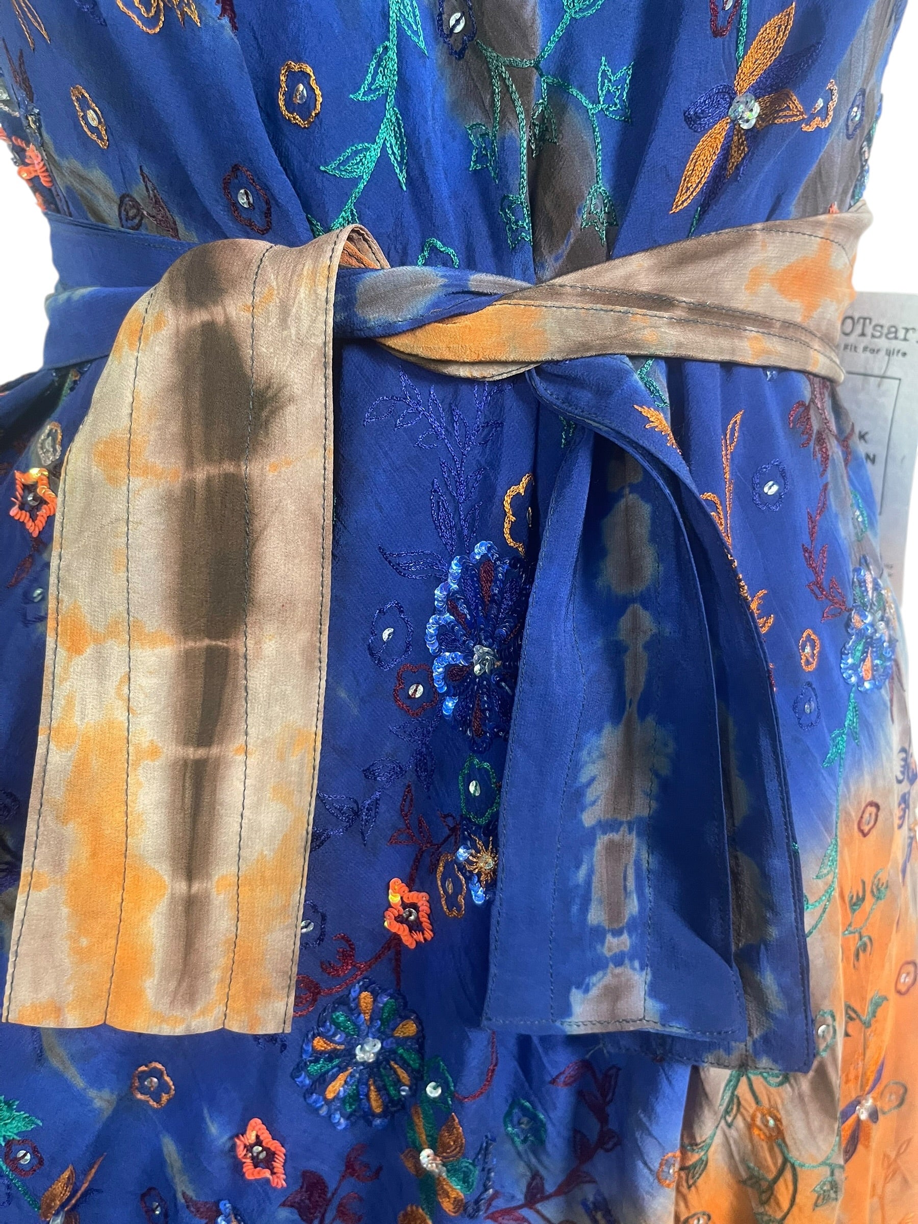 Releases Sunday at 8pm EST PRC9086 Avatar Pure Silk Maxi Dress with Belt