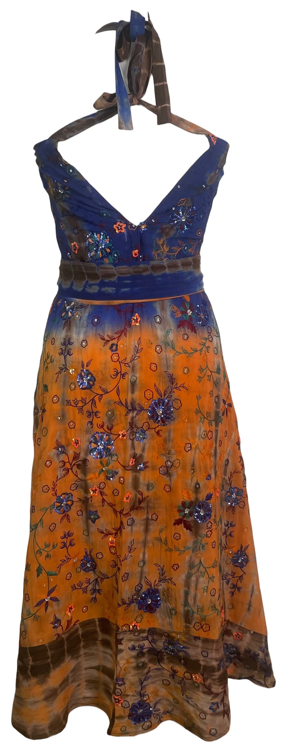 Releases Sunday at 8pm EST PRC9086 Avatar Pure Silk Maxi Dress with Belt