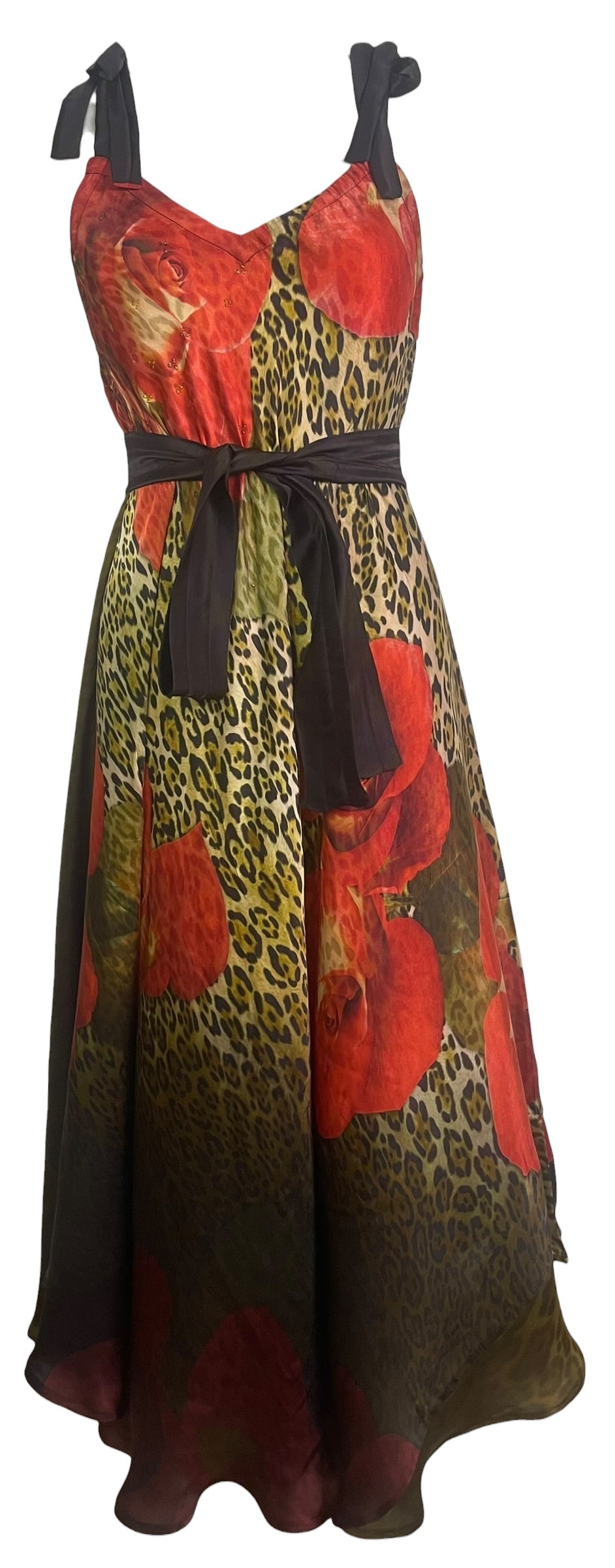 Releases Sunday at 8pm EST PRS9095  Avatar Pure Silk Maxi Dress with Belt