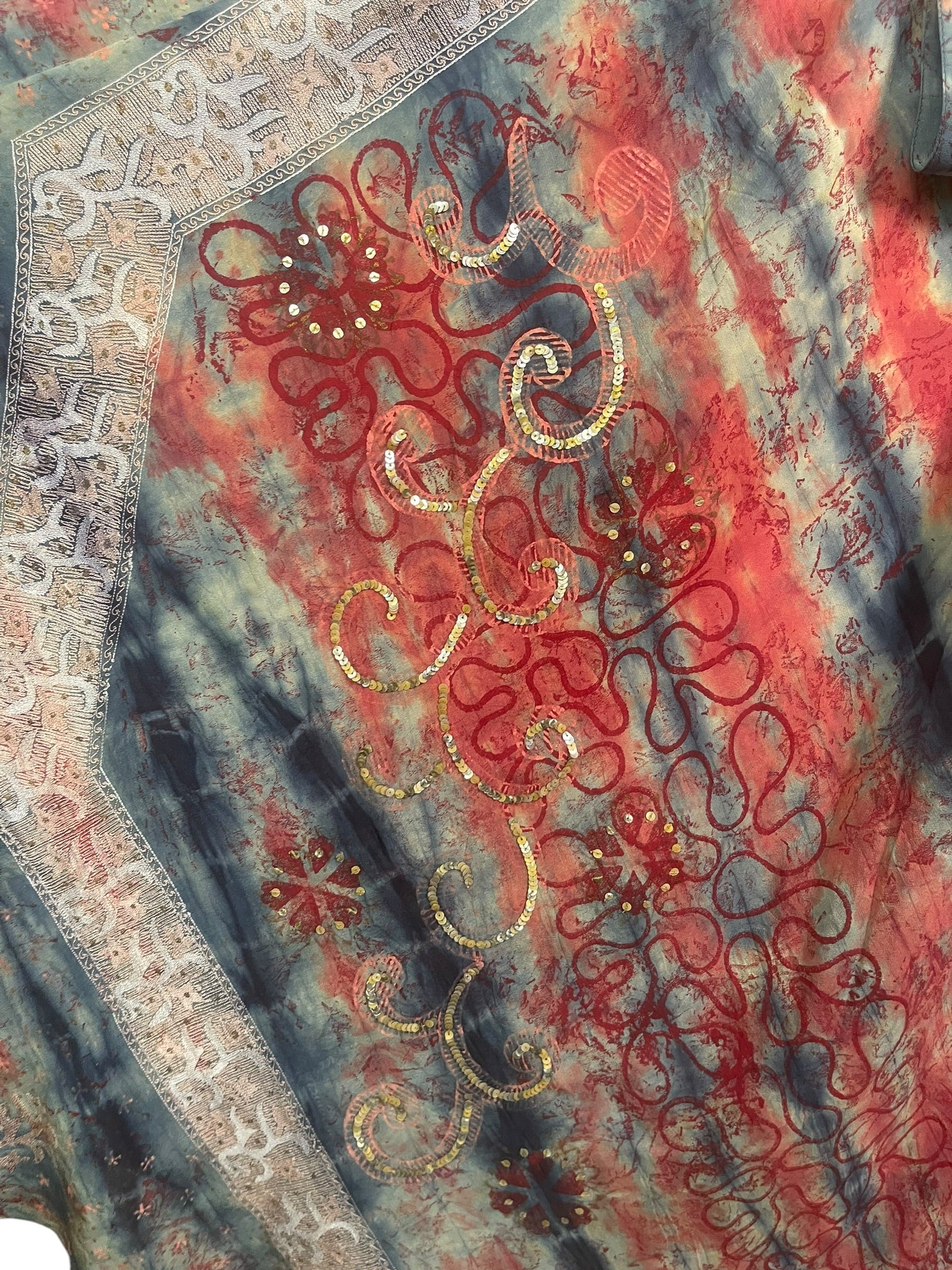 PRC9087 Avatar Pure Silk Maxi Dress with Belt