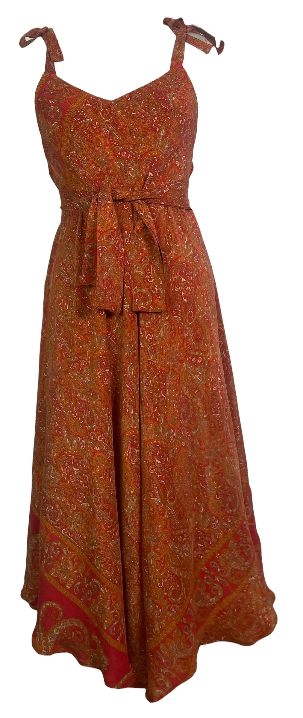 Releases Sunday at 8pm EST PRC9094 Avatar Pure Silk Maxi Dress with Belt