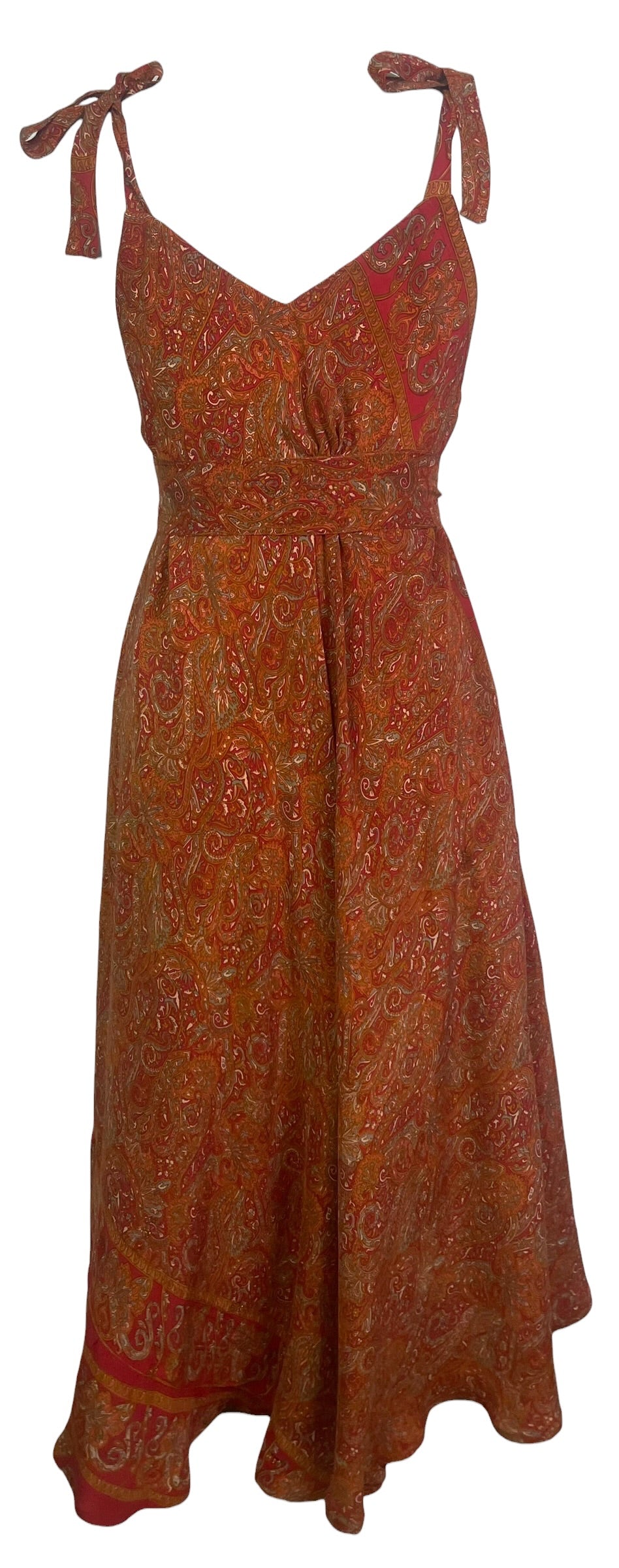 Releases Sunday at 8pm EST PRC9094 Avatar Pure Silk Maxi Dress with Belt