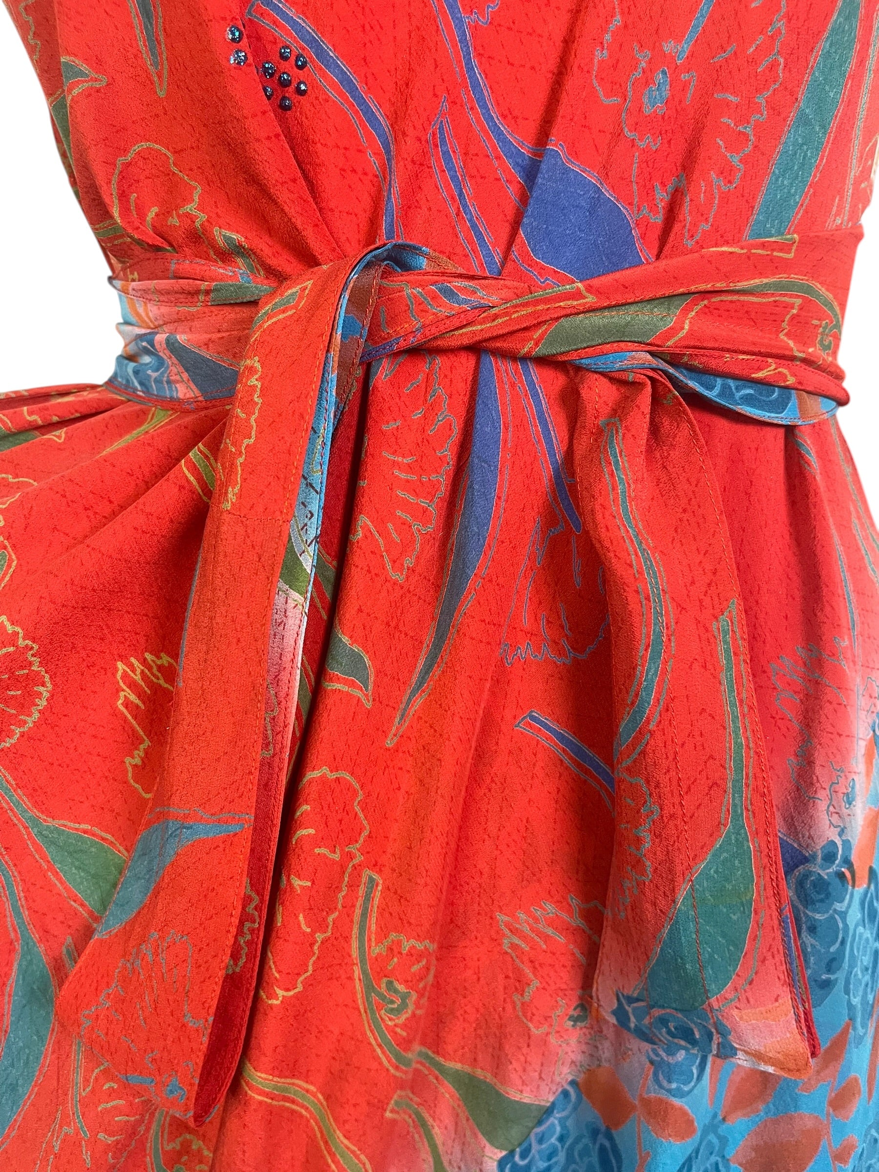 Releases Sunday at 8pm EST PRC9084 Wabi Sabi Pure Silk Maxi Dress with Belt