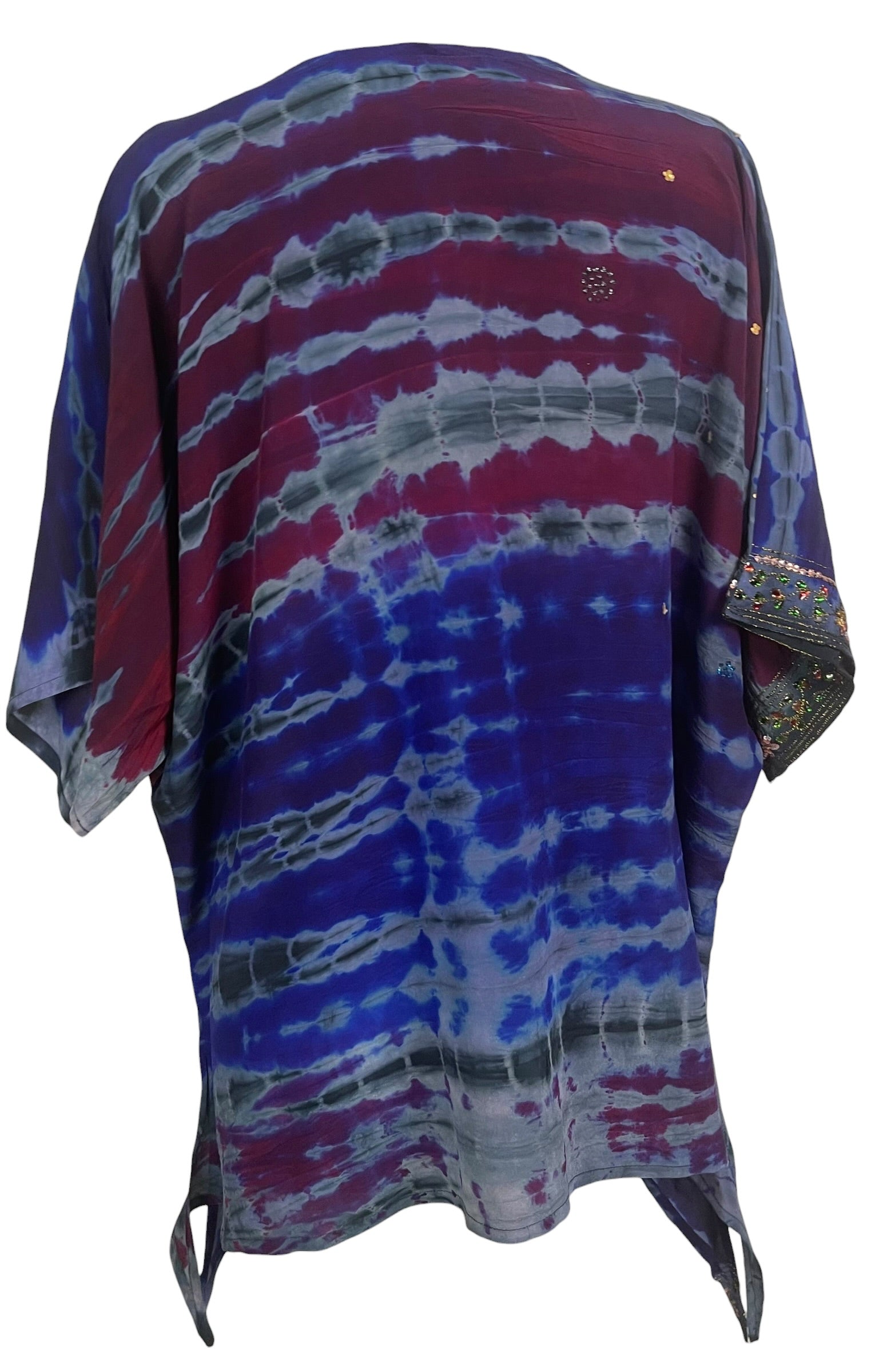 SOLD  PRC9145  Avatar Pure Silk Long Tunic with Side Ties
