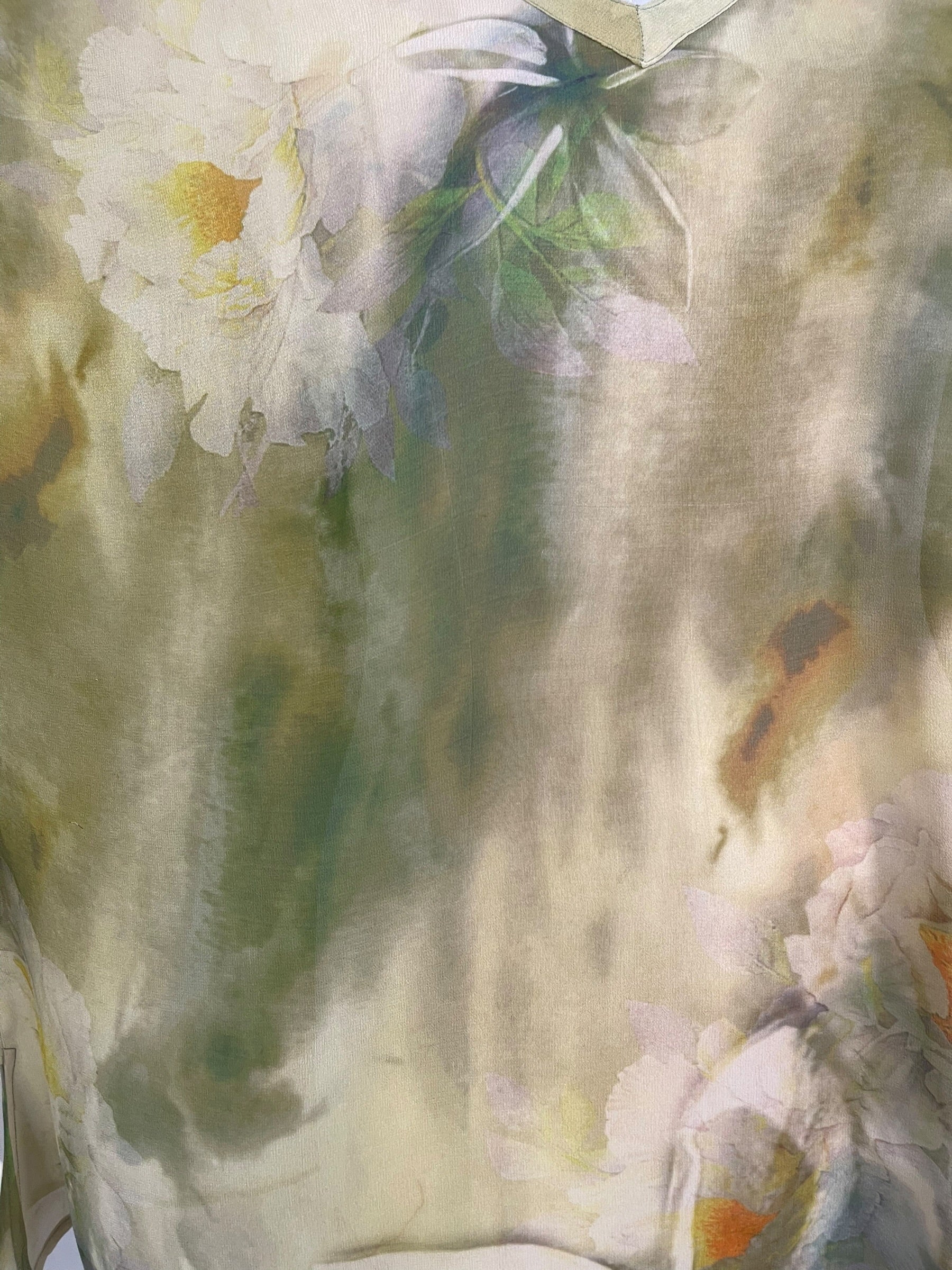 Releases Sunday at 8pm EST PRG9159 Sheer Avatar Pure Silk Long Tunic with Side Ties