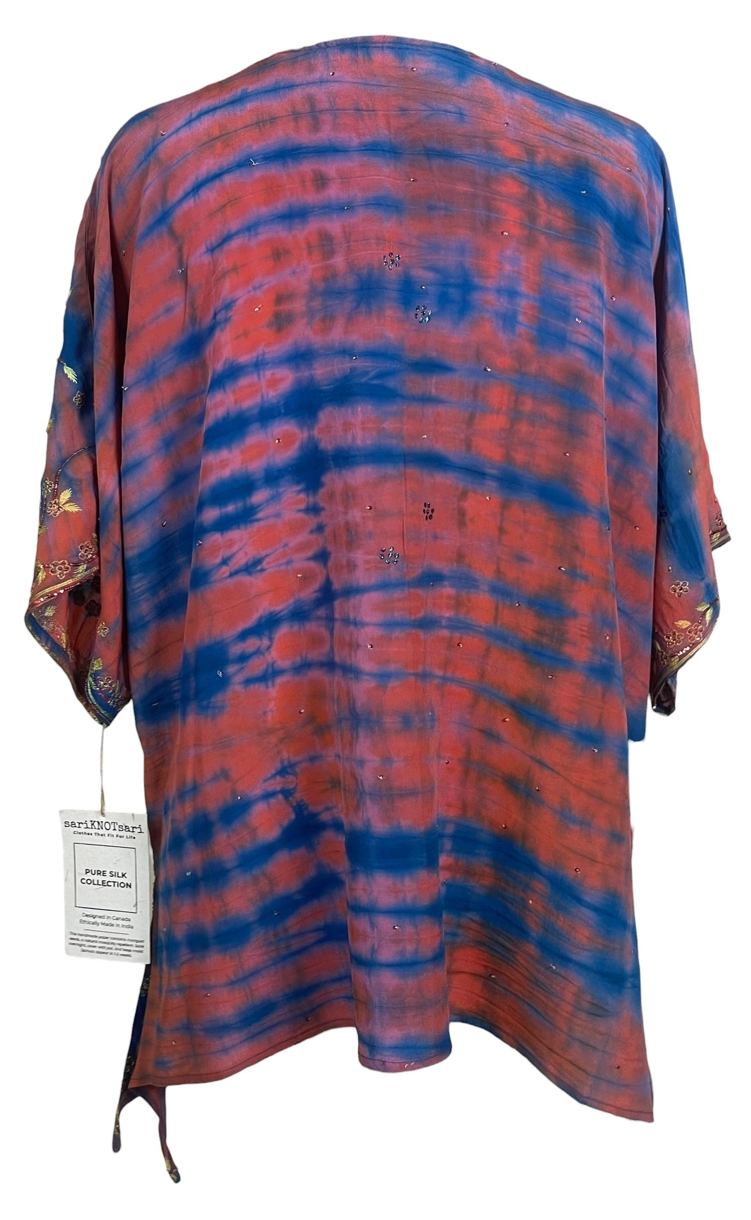 Releases Sunday at 8pm EST PRC9178 Avatar Pure Silk Long Tunic with Side Ties