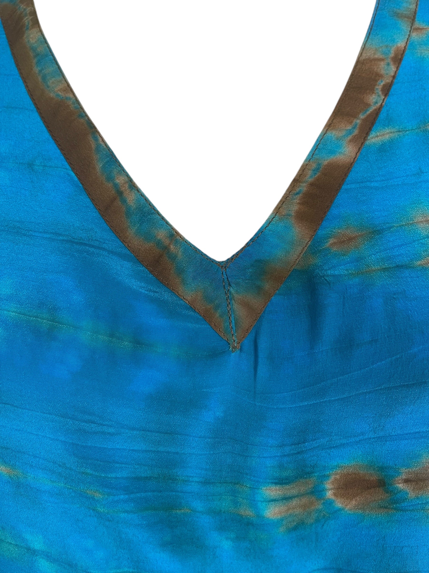 Releases Sunday at 8pm EST PRC9177 Avatar Pure Silk Long Tunic with Side Ties