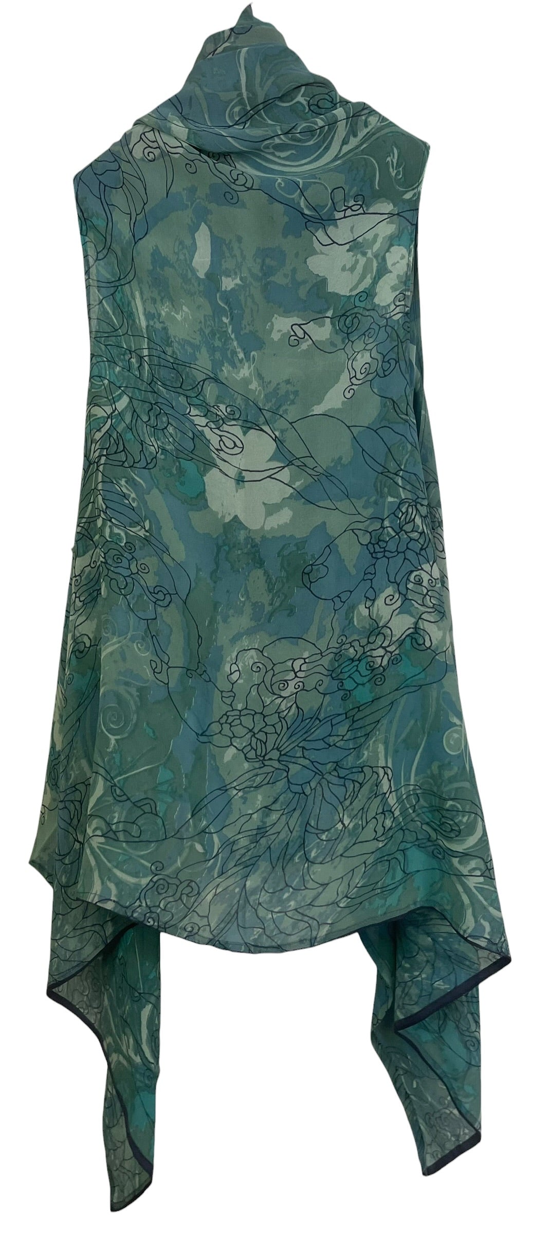 Releases Sunday at 8pm EST  PRG8722 Sheer Wabi Sabi Pure Silk Versatile Vest