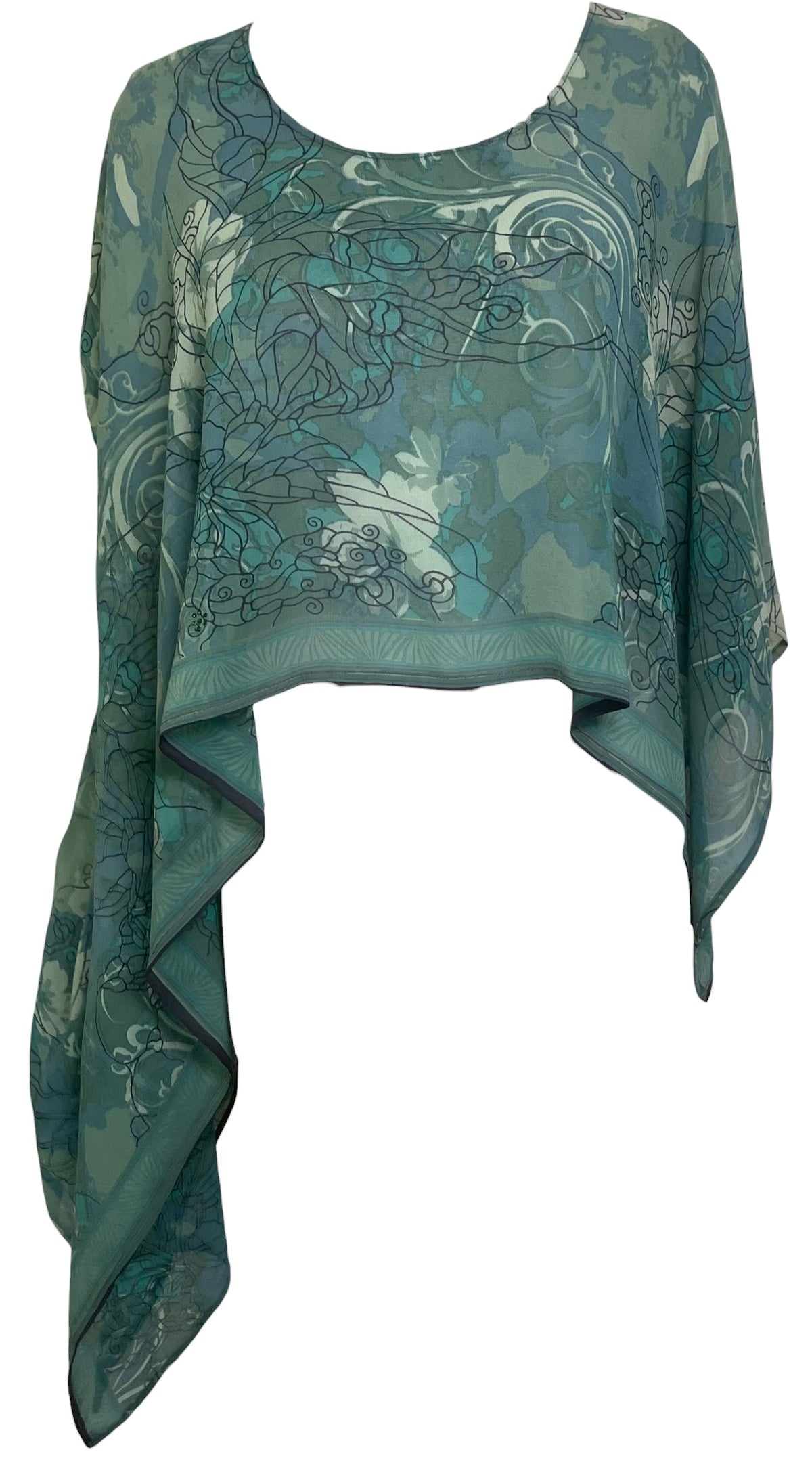 Releases Sunday at 8pm EST  PRG8722 Sheer Wabi Sabi Pure Silk Versatile Vest