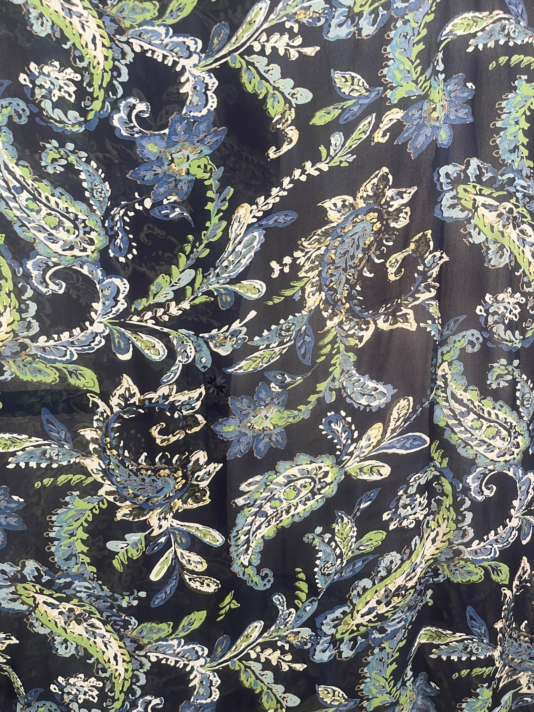 PREVIEW PRG8335 Sheer  Avatar Pure Silk Midi Length Kaftan by FEBRUARY2026 – Handmade ethical Midi Length Kaftan from sariKNOTsari using upcycled silk. Designed in Canada for travel and slow fashion, loved from Toronto to LA to Sydney.