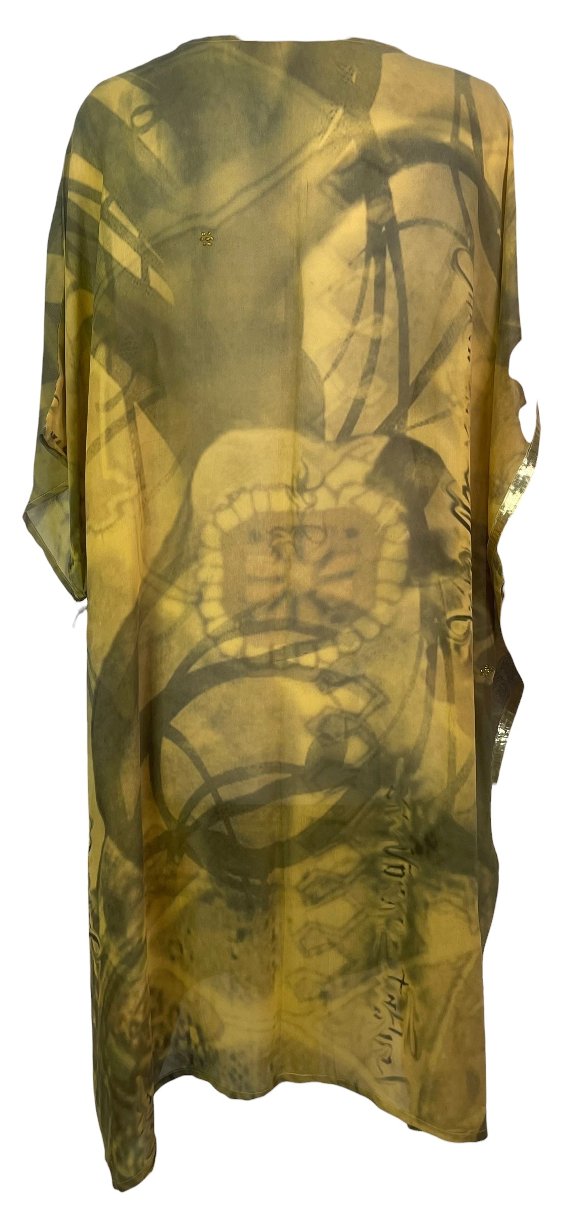 PREVIEW PRG8262 Sheer Avatar Pure Silk Midi Length Kaftan