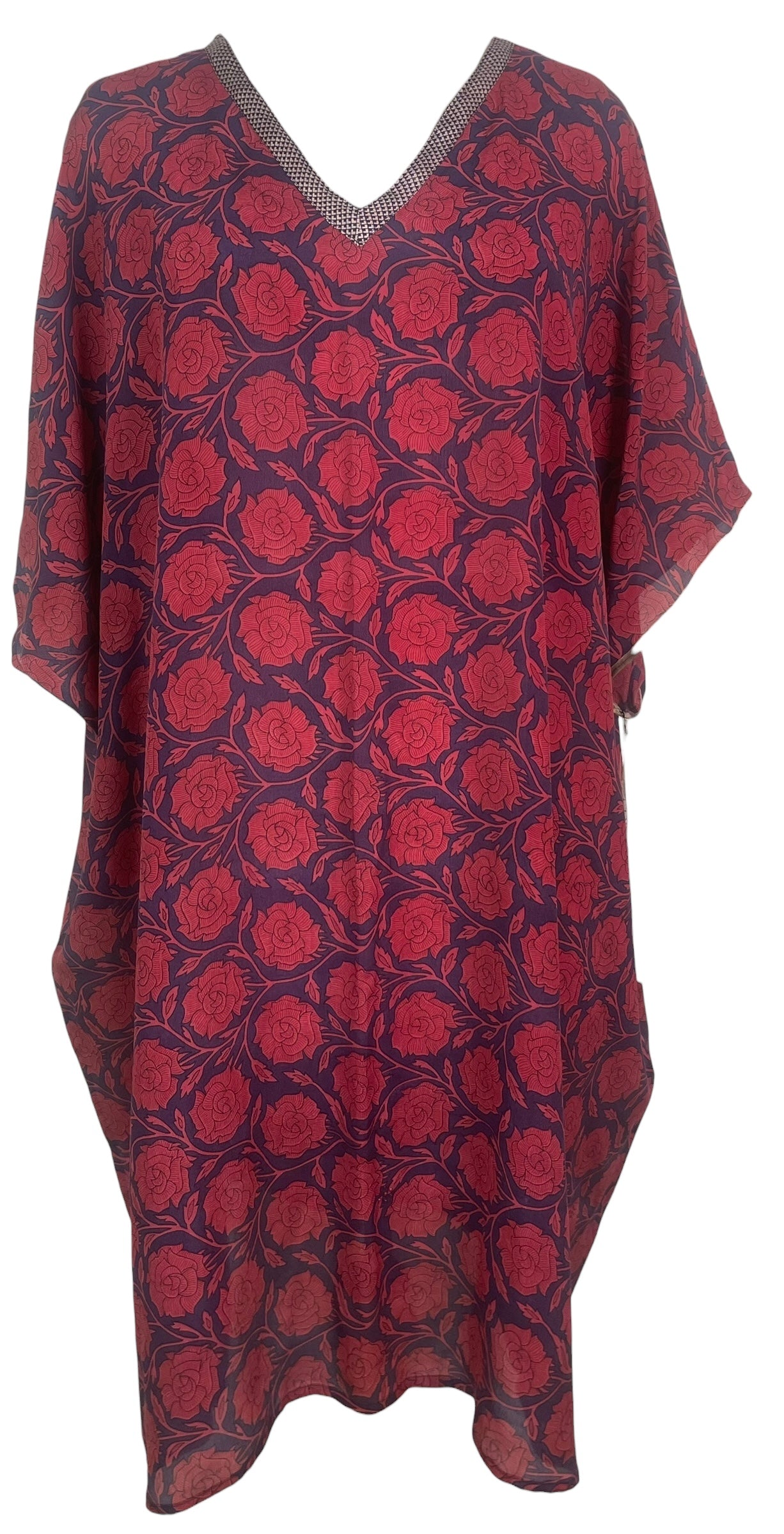 PREVIEW PRC8551  Avatar Pure Silk Midi Length Kaftan