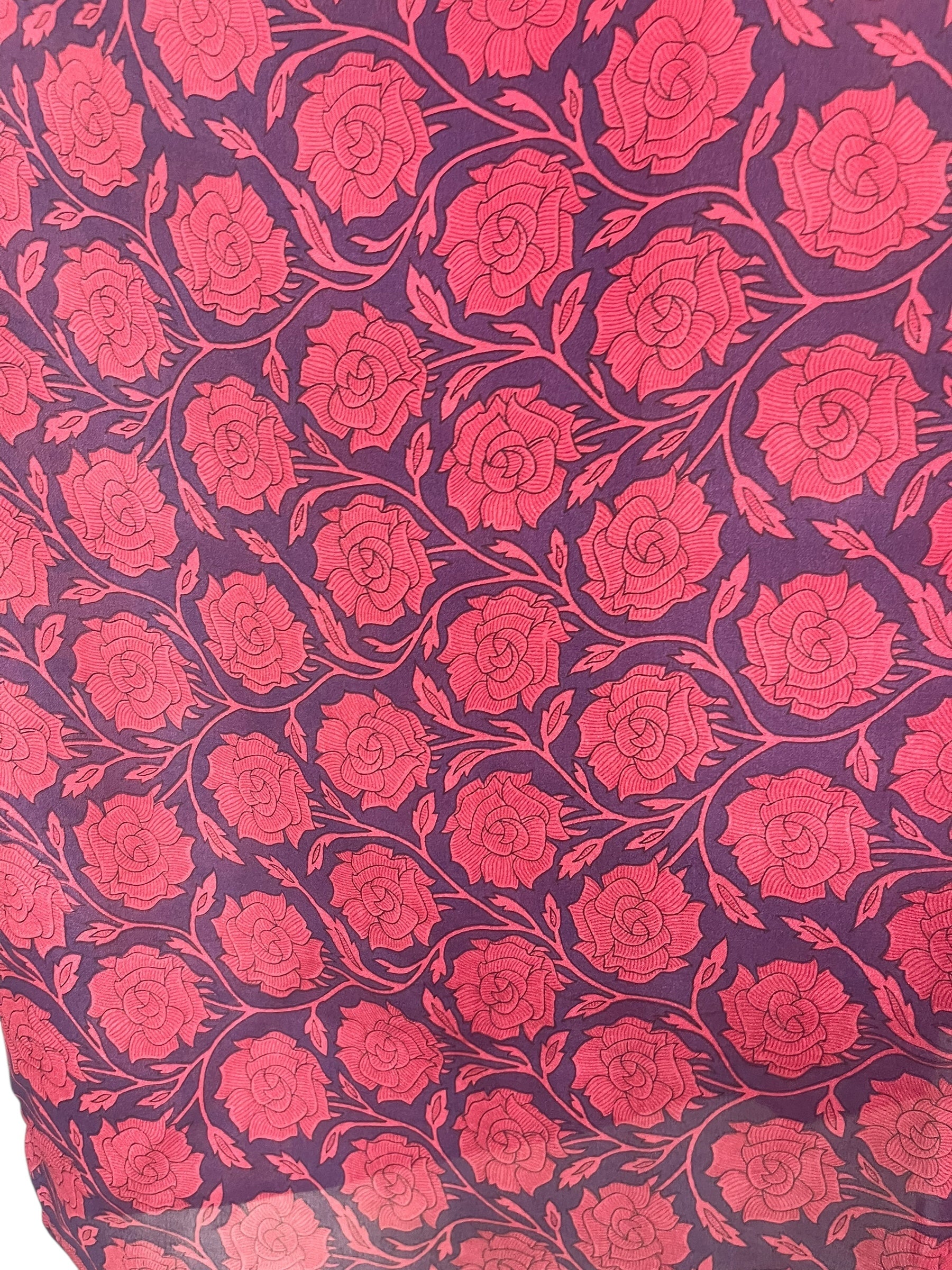 PRC8551 Avatar Pure Silk Midi Length Kaftan