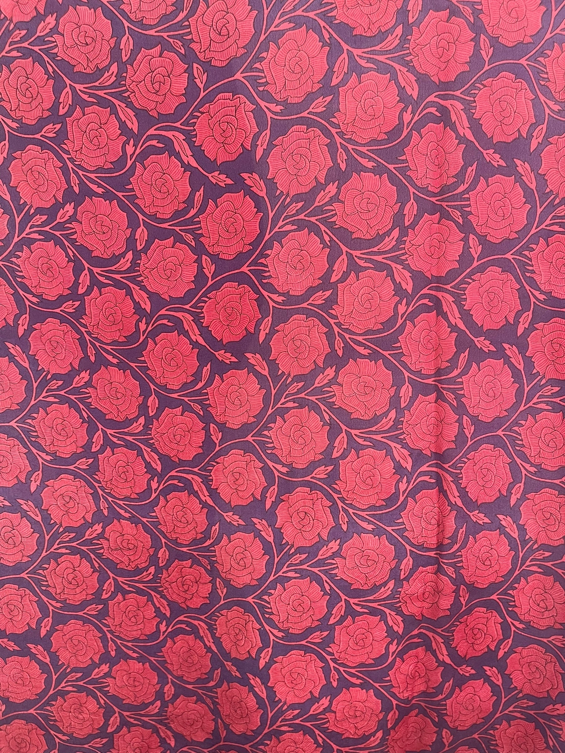 PRC8551 Avatar Pure Silk Midi Length Kaftan