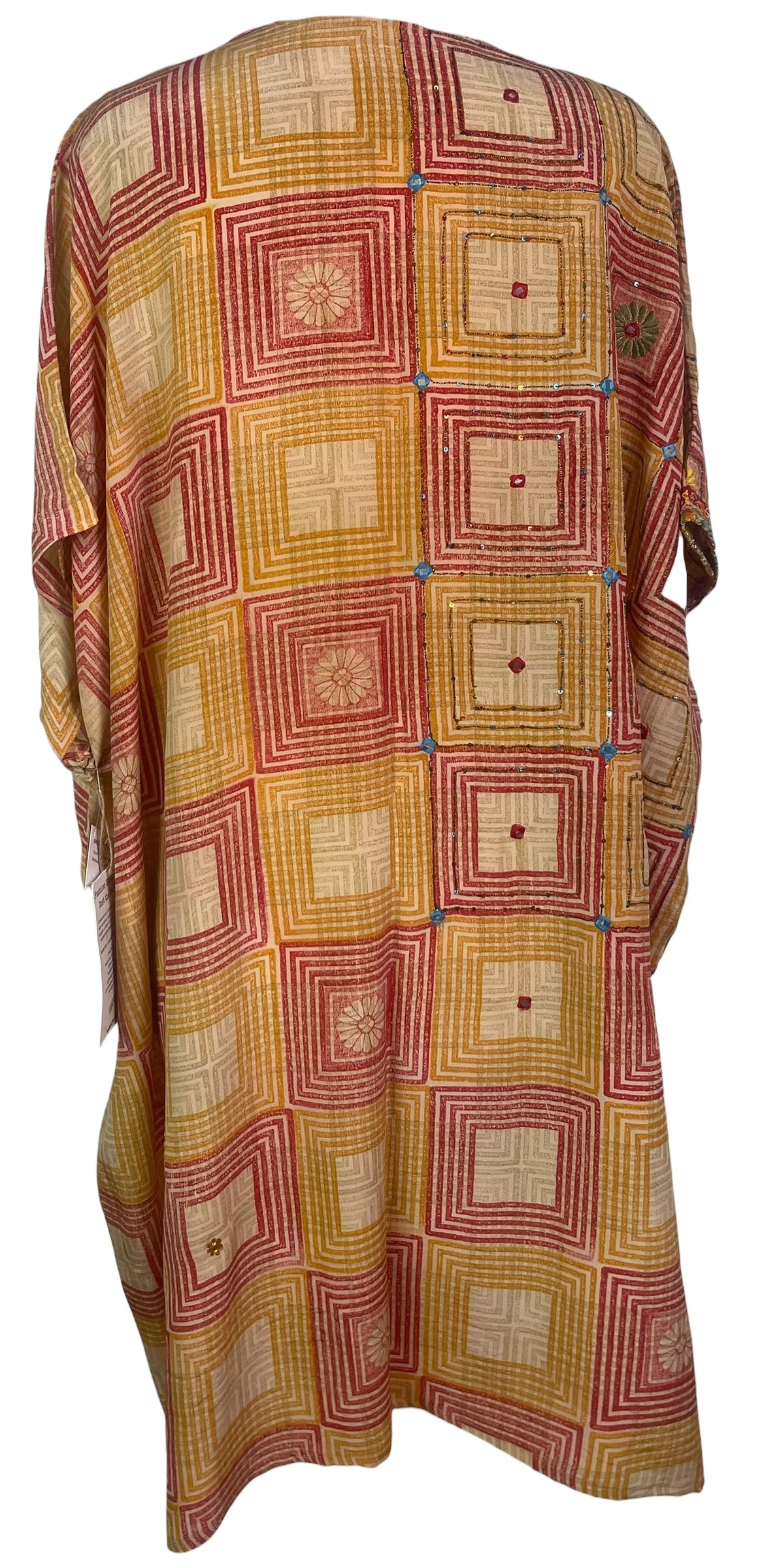 PREVIEW PRC8248  Avatar Pure Silk Midi Length Kaftan