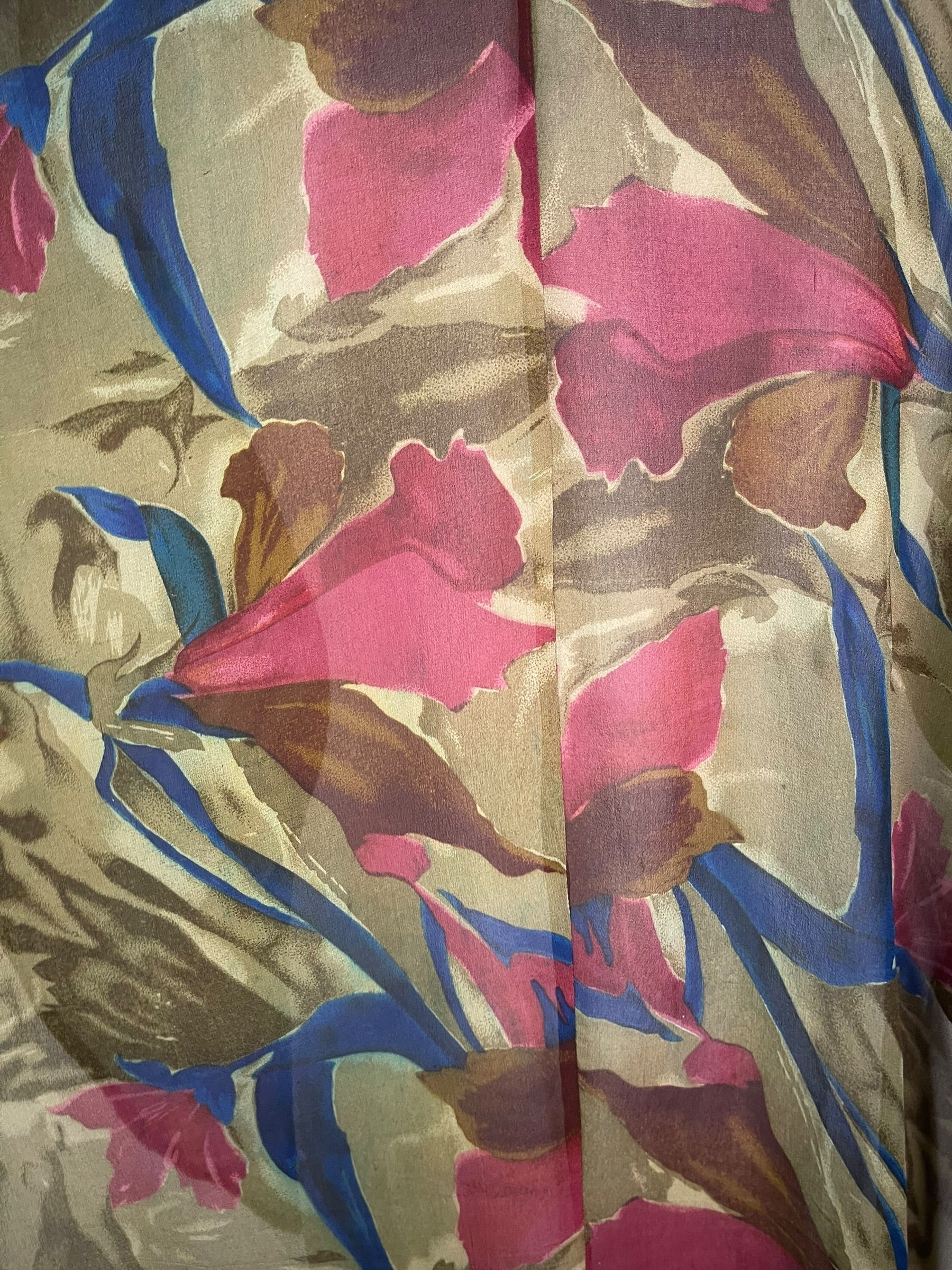 PRG9209 Sheer Wabi Sabi Pure Silk Waterfall Top