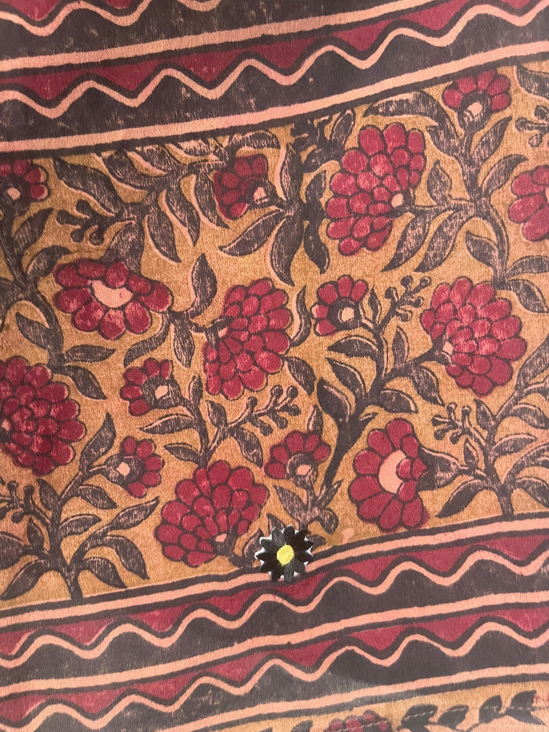 PREVIEW PRC8544  Avatar Pure Silk Midi Length Kaftan by FEBRUARY2026 – Handmade ethical Midi Length Kaftan from sariKNOTsari using upcycled silk. Designed in Canada for travel and slow fashion, loved from Toronto to LA to Sydney.