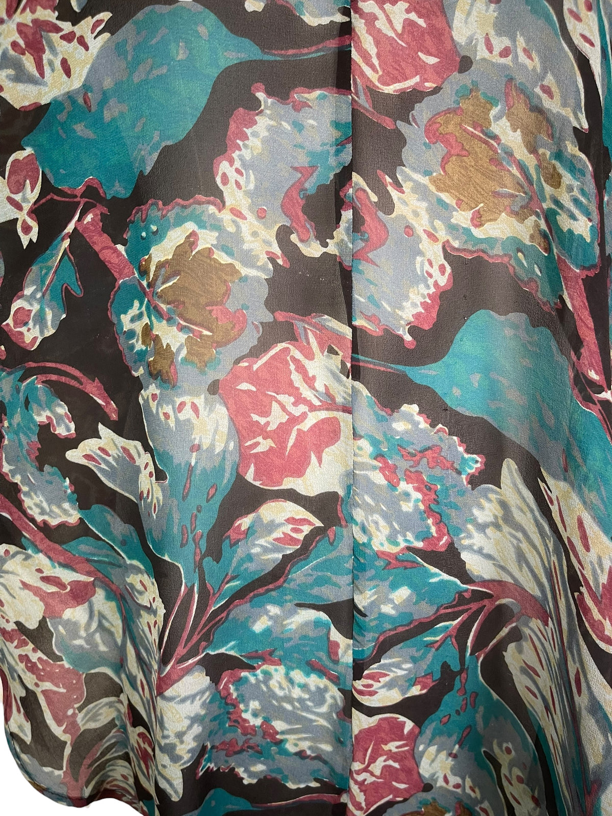 Releases Sunday at 8pm EST  PRG9203 Sheer Wabi Sabi Pure Silk Waterfall Top