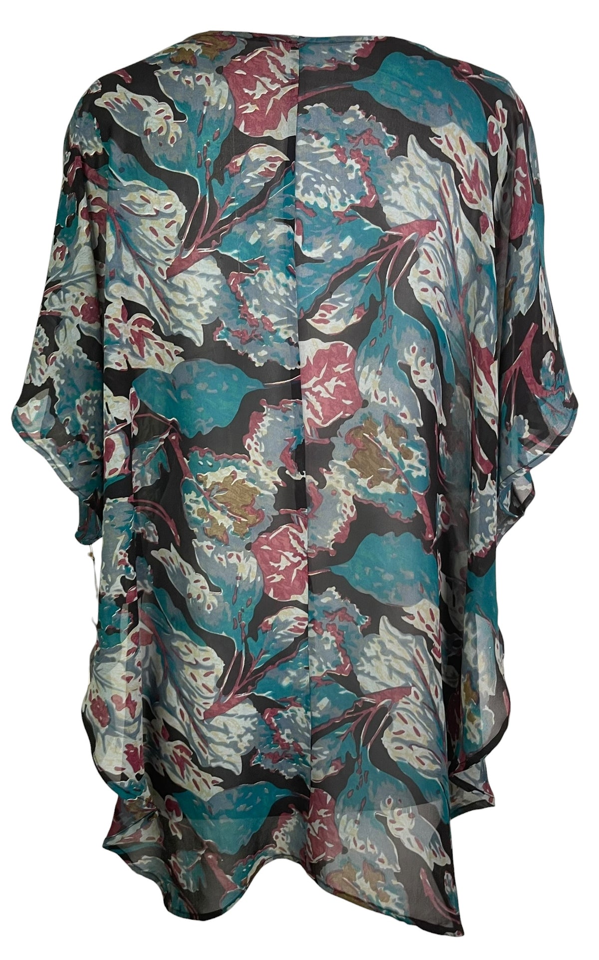 Releases Sunday at 8pm EST  PRG9203 Sheer Wabi Sabi Pure Silk Waterfall Top