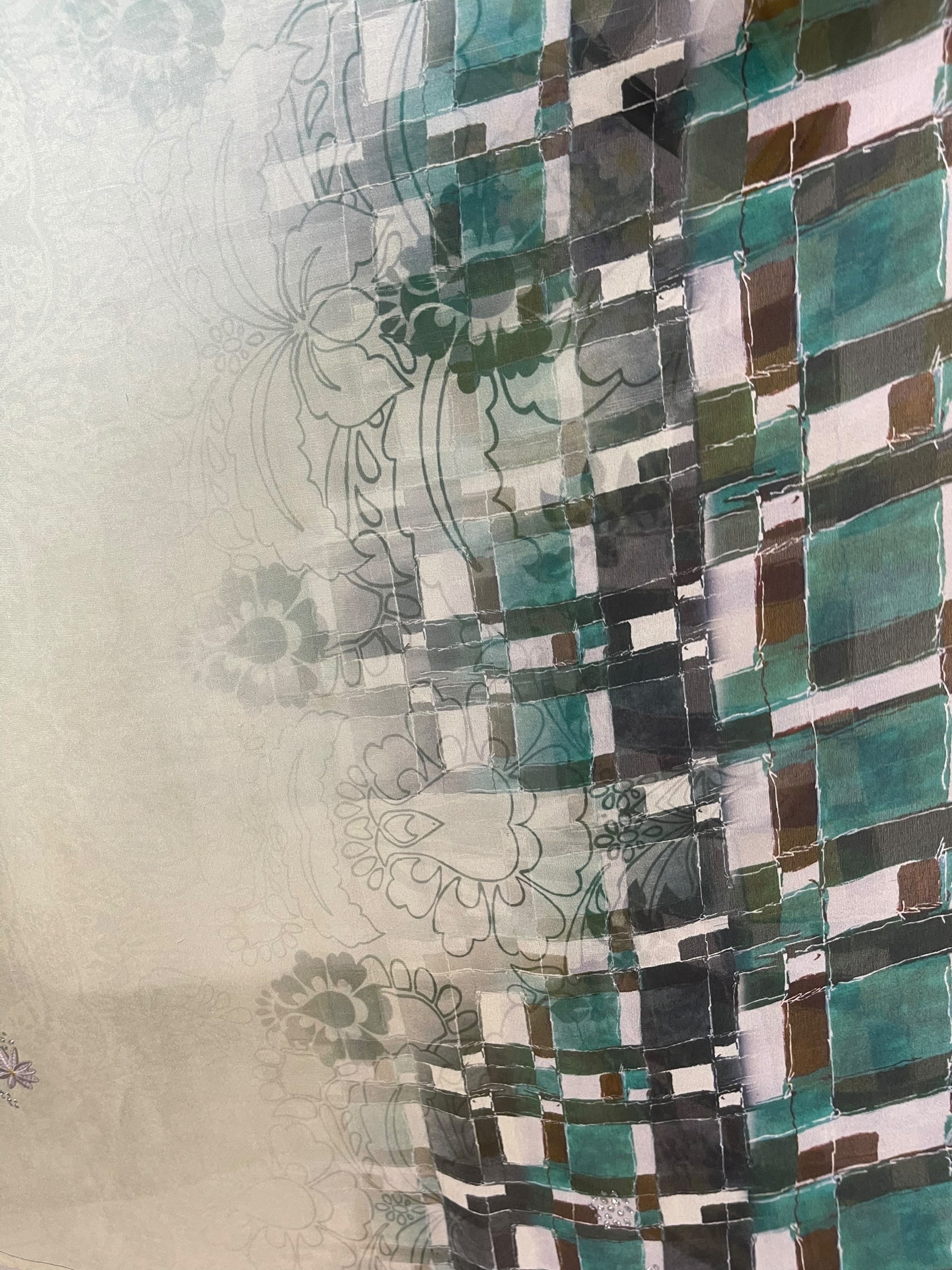 PREVIEW PRG8574 Sheer  Avatar Pure Silk Midi Length Kaftan