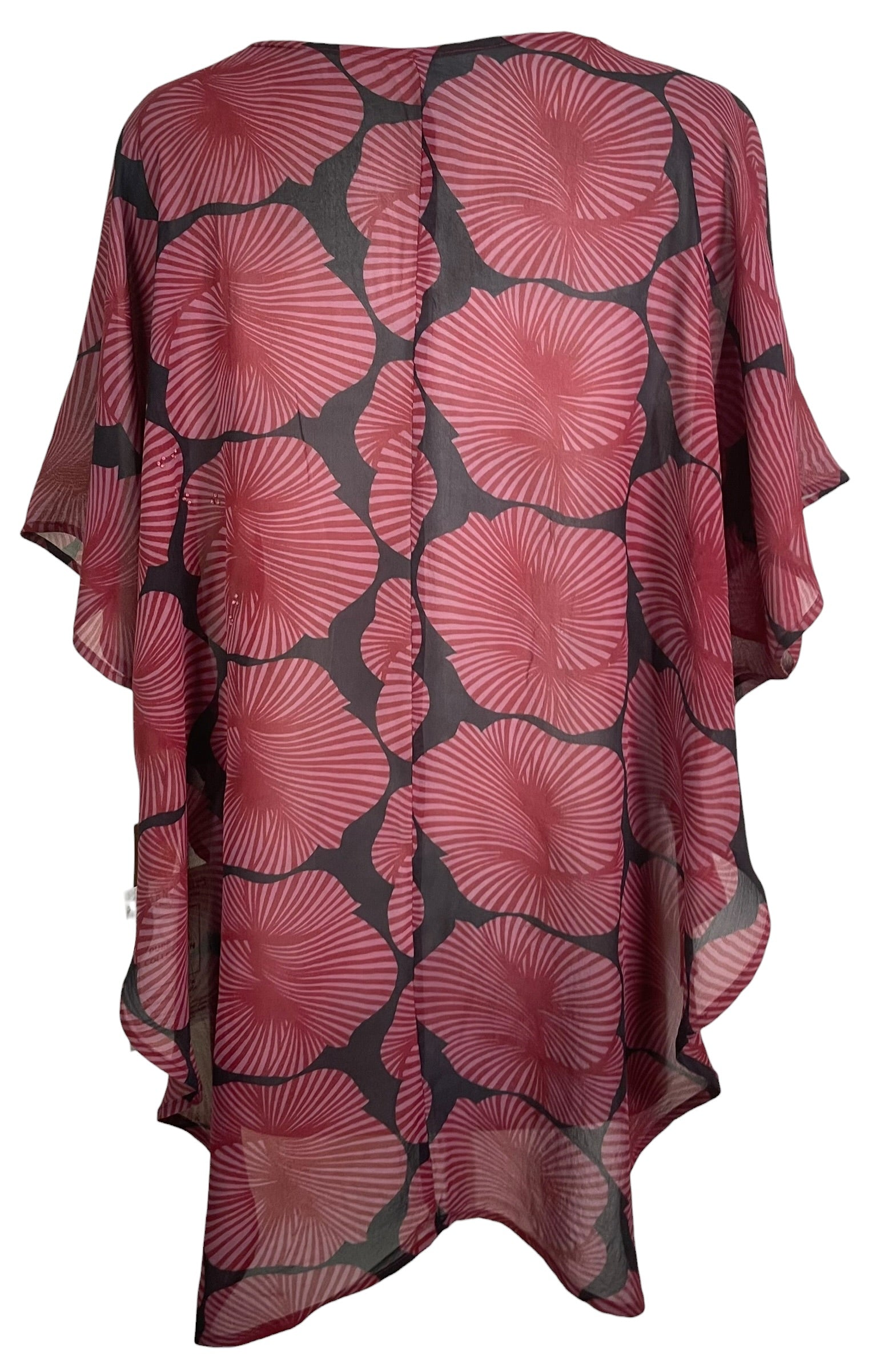 Releases Sunday at 8pm EST  PRG9206 Sheer Wabi Sabi Pure Silk Waterfall Top