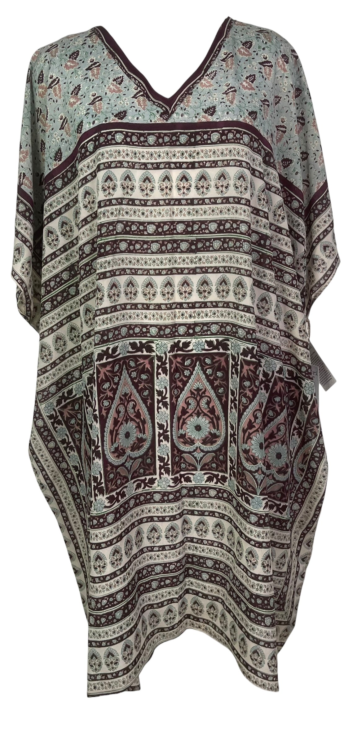 PREVIEW PRC8542  Avatar Pure Silk Midi Length Kaftan