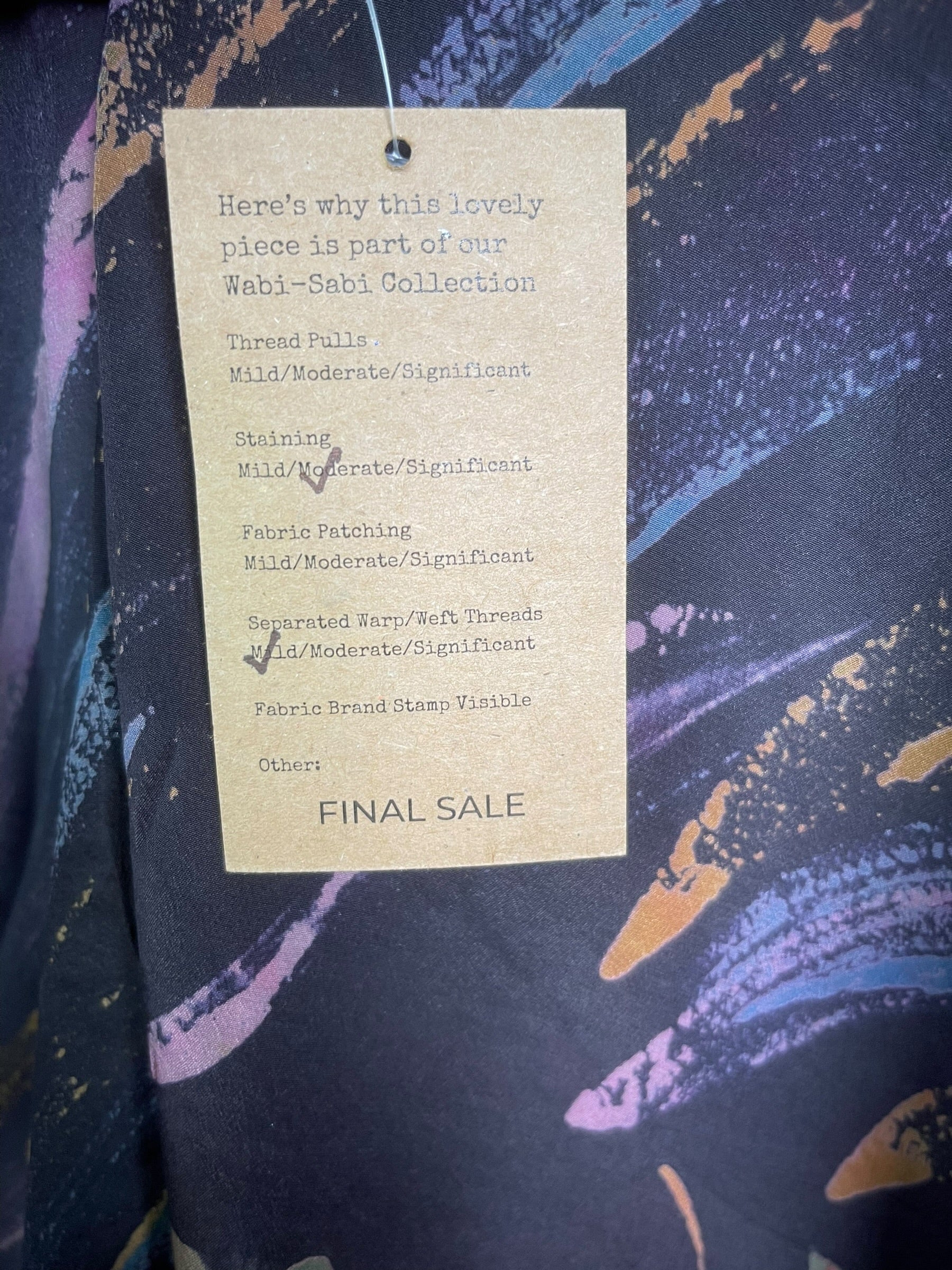 Releases Sunday at 8pm EST PRC9194 Wabi Sabi Pure Silk Waterfall Top
