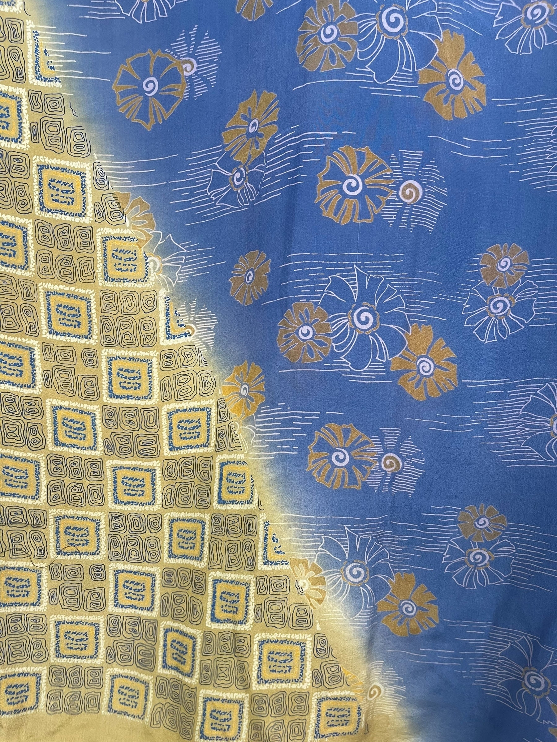 PREVIEW PRC8548 Avatar Pure Silk Midi Length Kaftan by FEBRUARY2026 – Handmade ethical Midi Length Kaftan from sariKNOTsari using upcycled silk. Designed in Canada for travel and slow fashion, loved from Toronto to LA to Sydney.