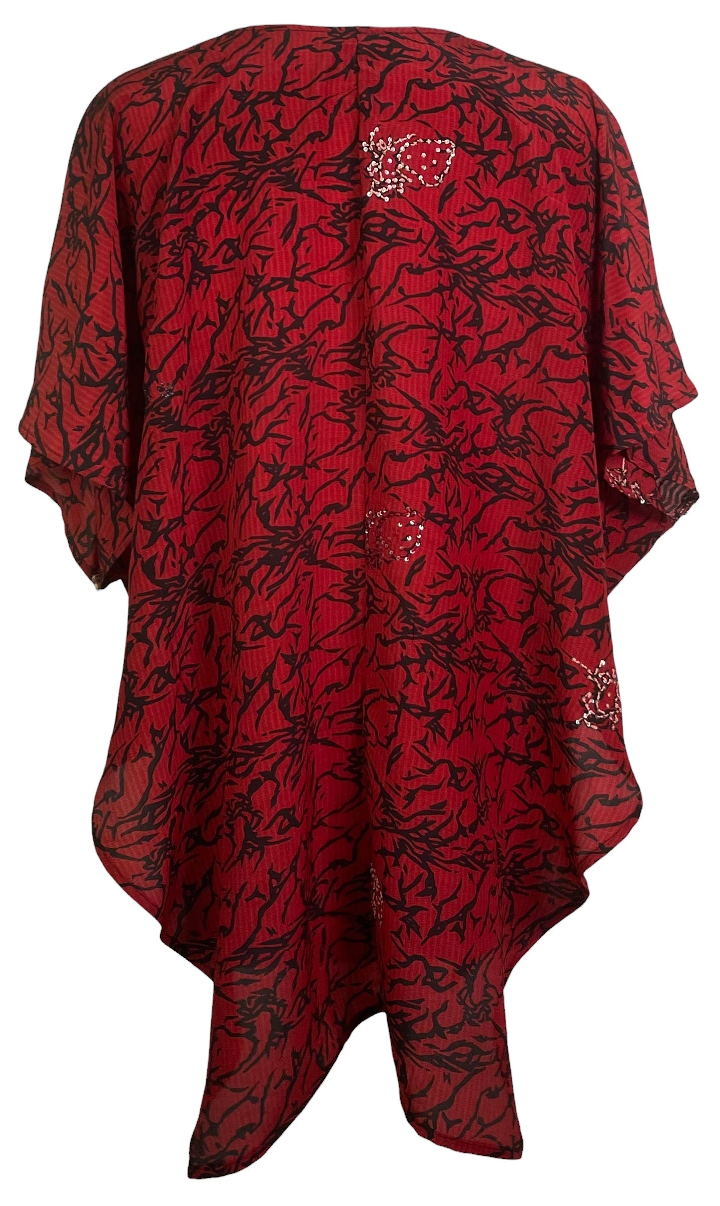 PRC9192 Wabi Sabi Pure Silk Waterfall Top