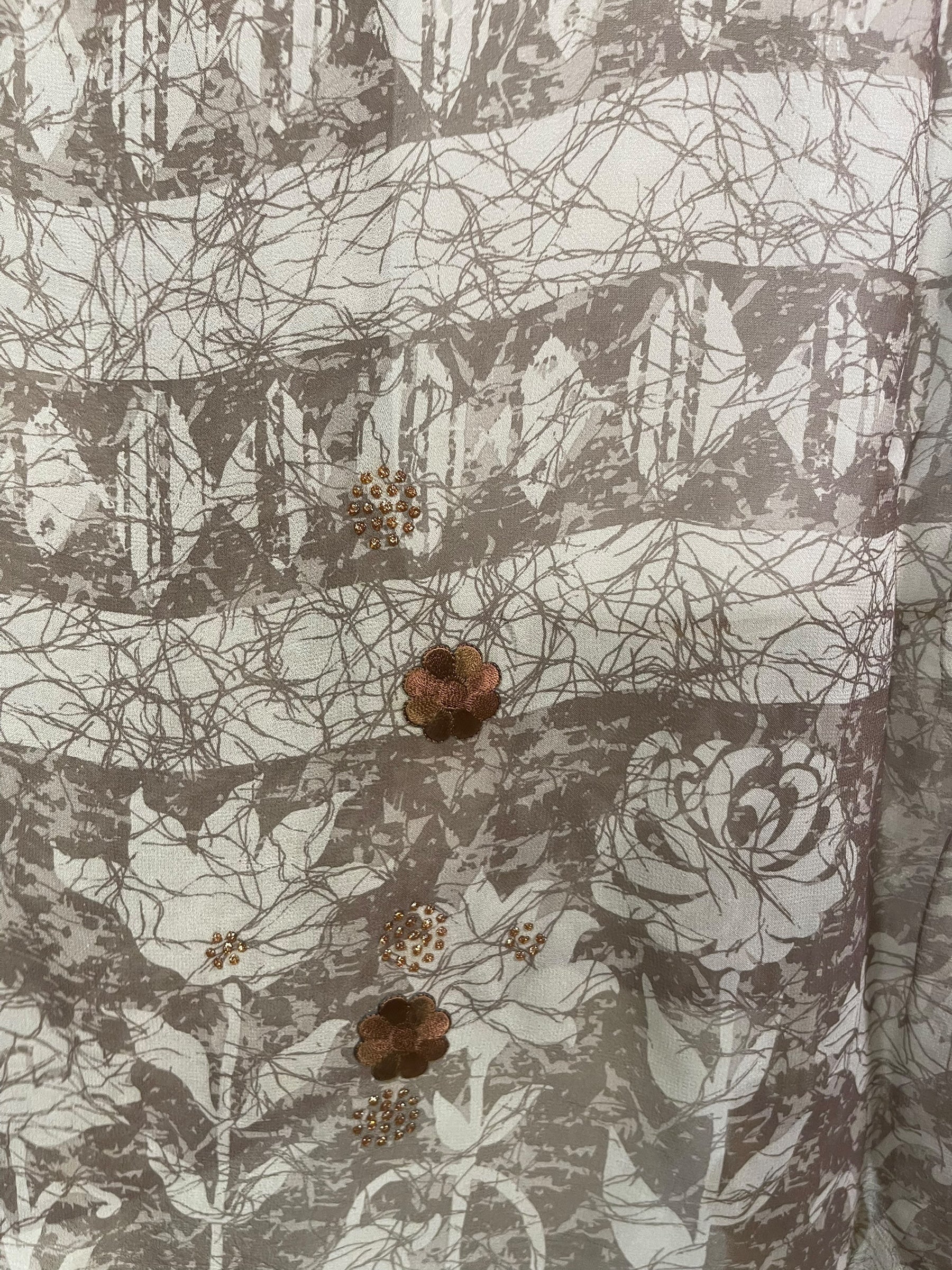 PREVIEW PRG8216 Sheer Avatar Pure Silk Midi Length Kaftan