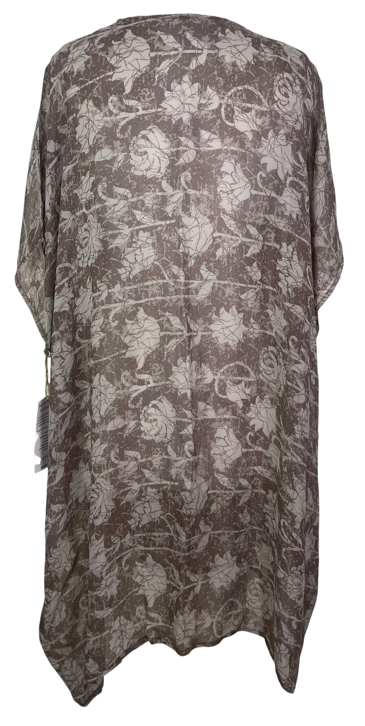 PREVIEW PRG8216 Sheer Avatar Pure Silk Midi Length Kaftan