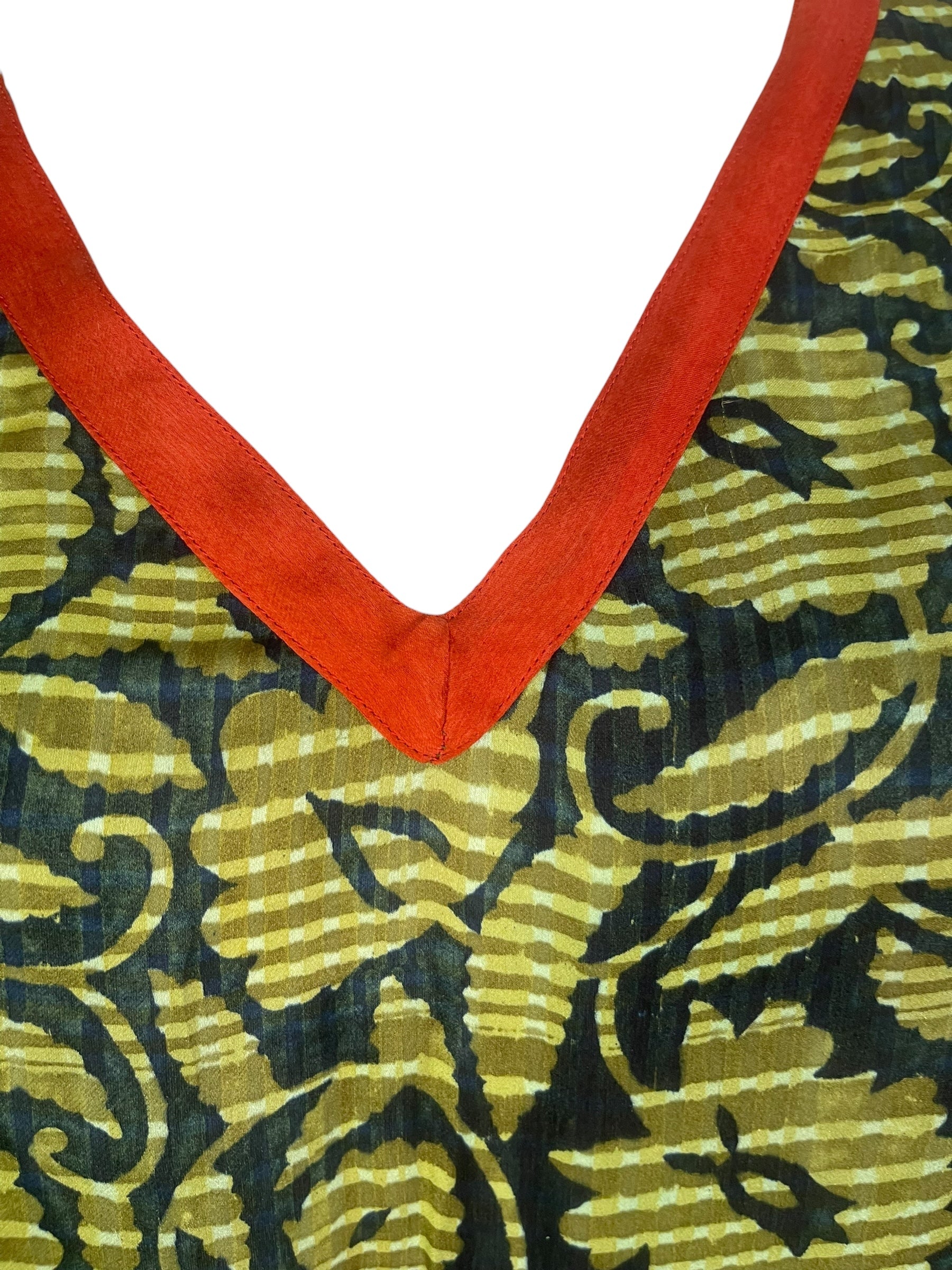 PRC7797 Avatar Pure Silk Midi Length Kaftan