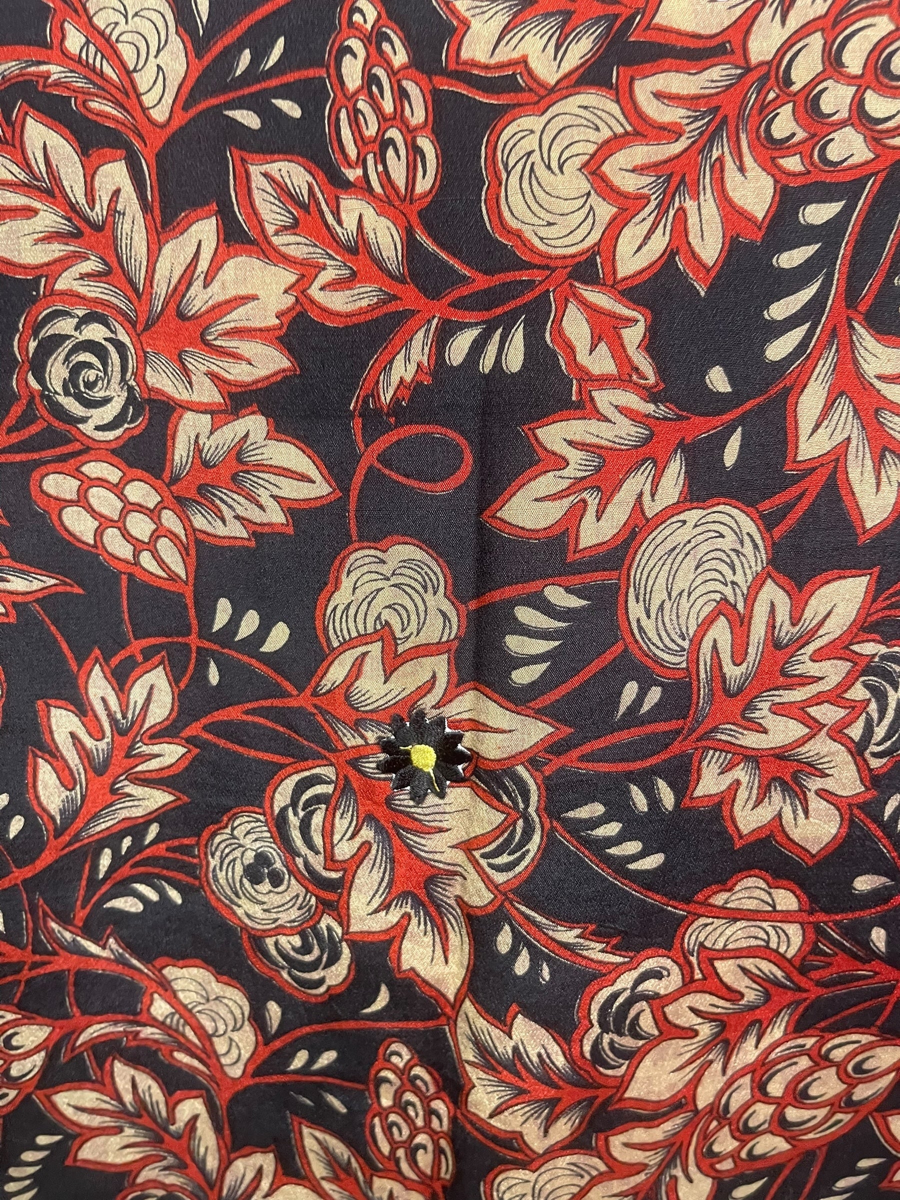 PRC8070 Avatar Pure Silk Midi Length Kaftan