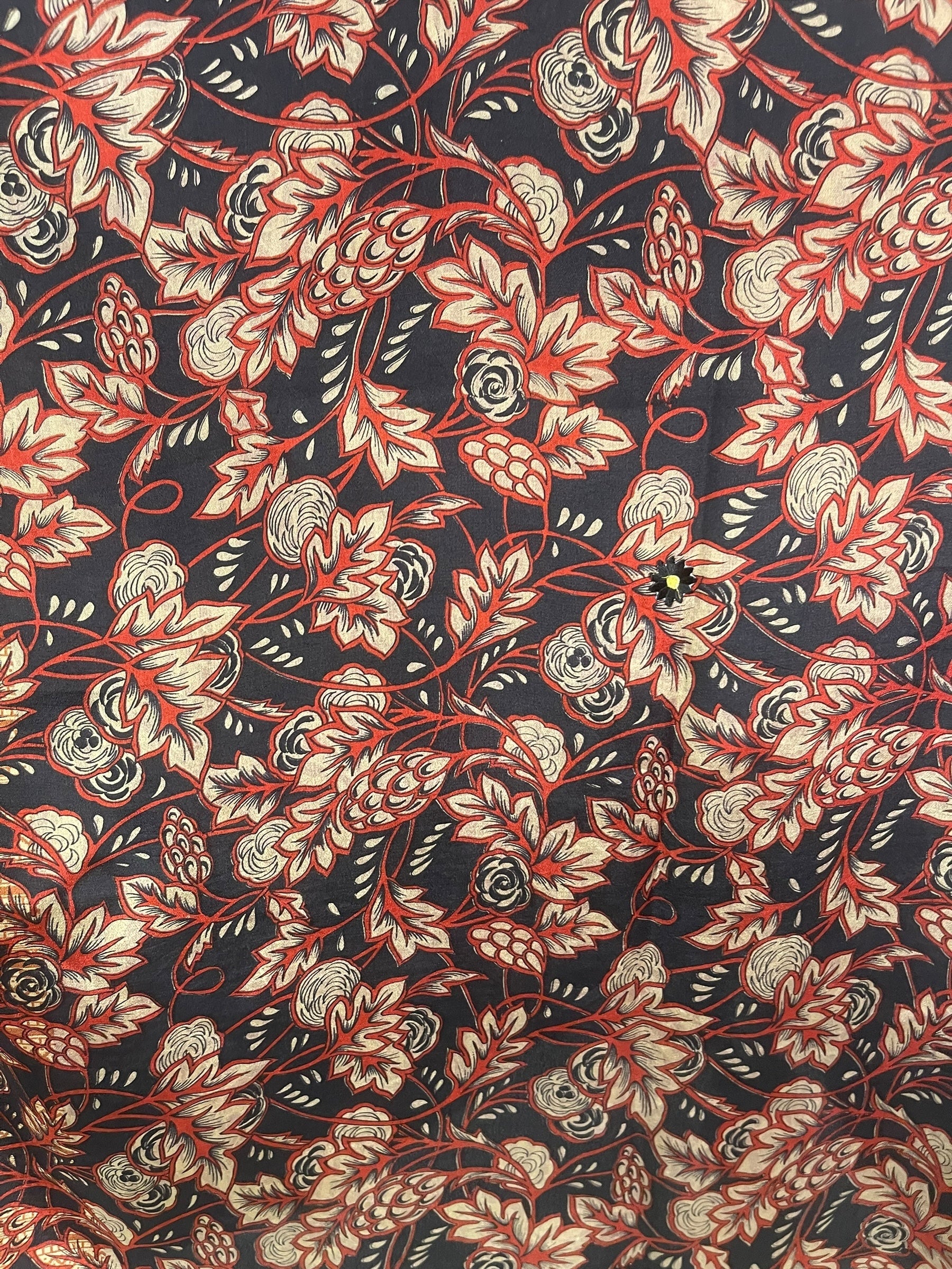 PRC8070 Avatar Pure Silk Midi Length Kaftan